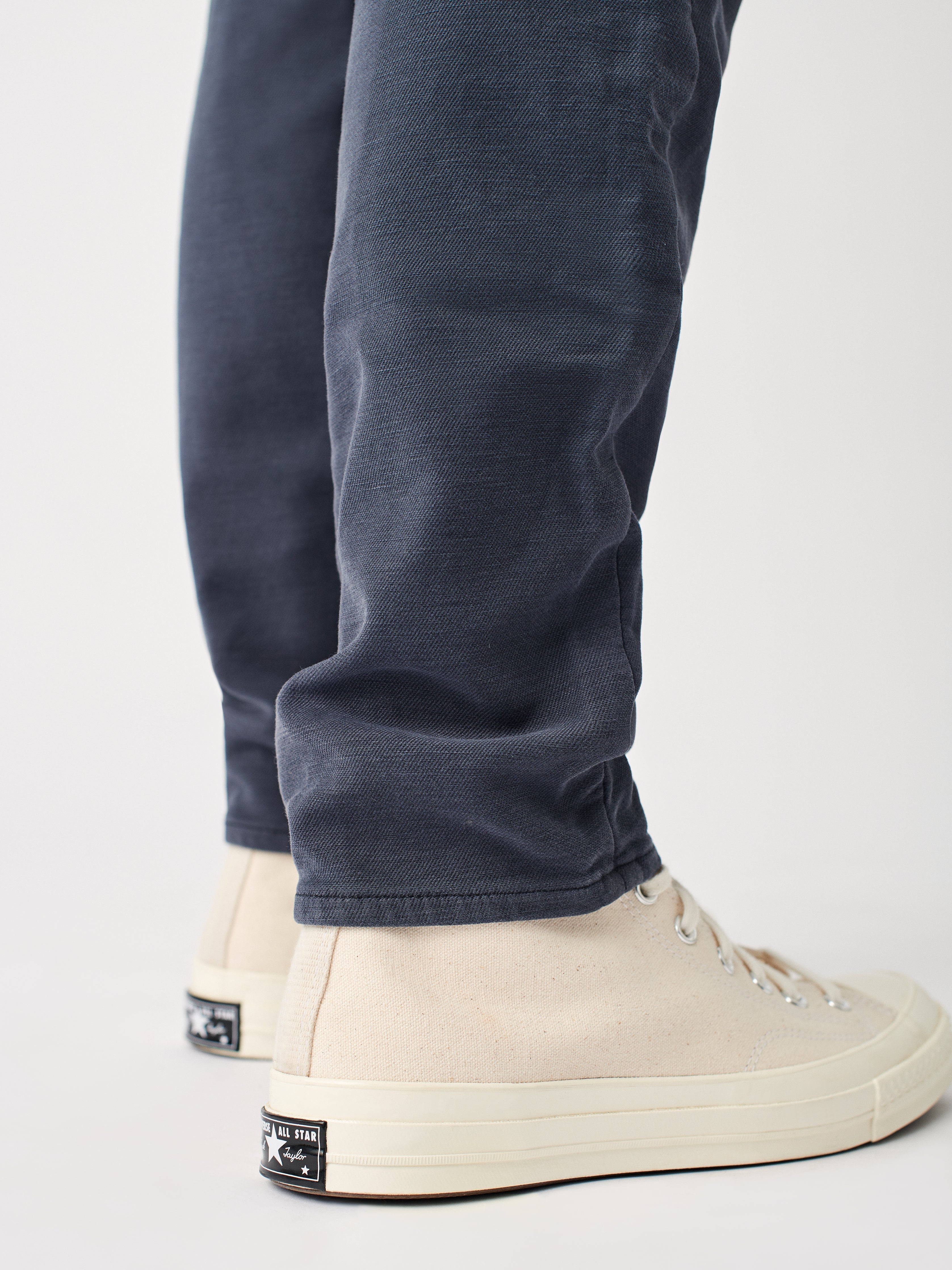 Stretch Terry 5-Pocket (30" Inseam) - Navy