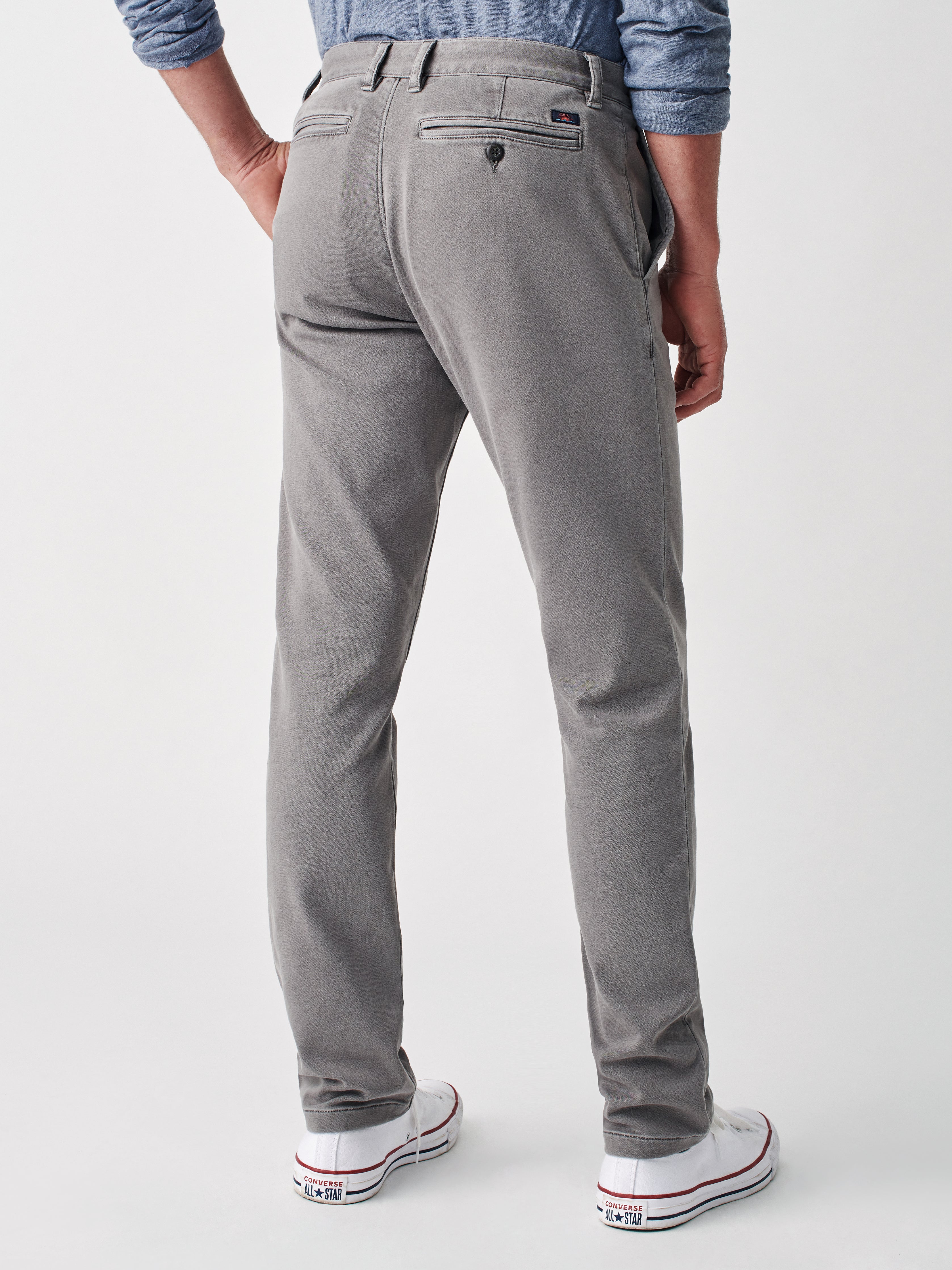 Icon Stretch Chino - Rugged Grey