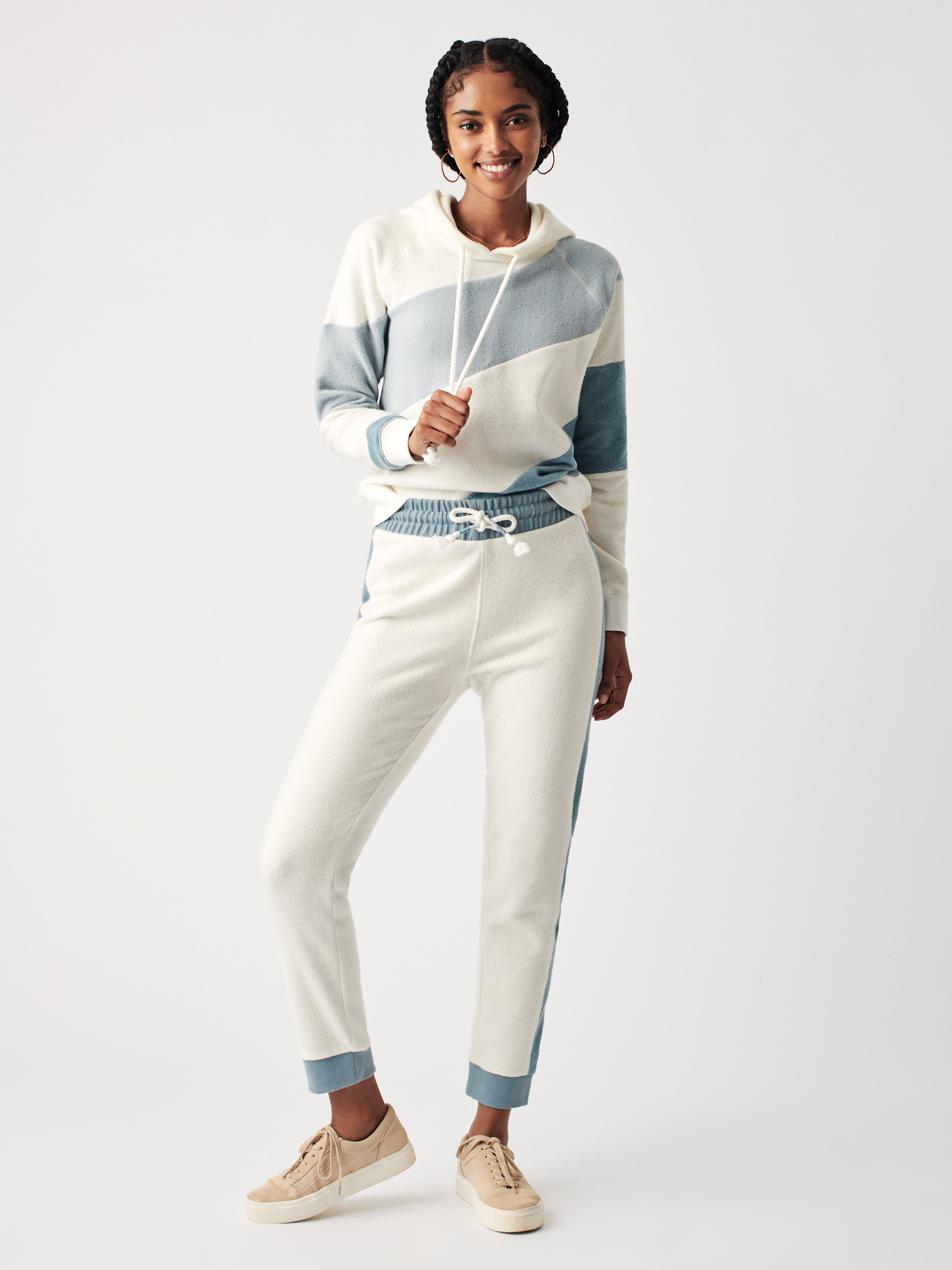 Ripple Lounge Pant - Sea Breeze