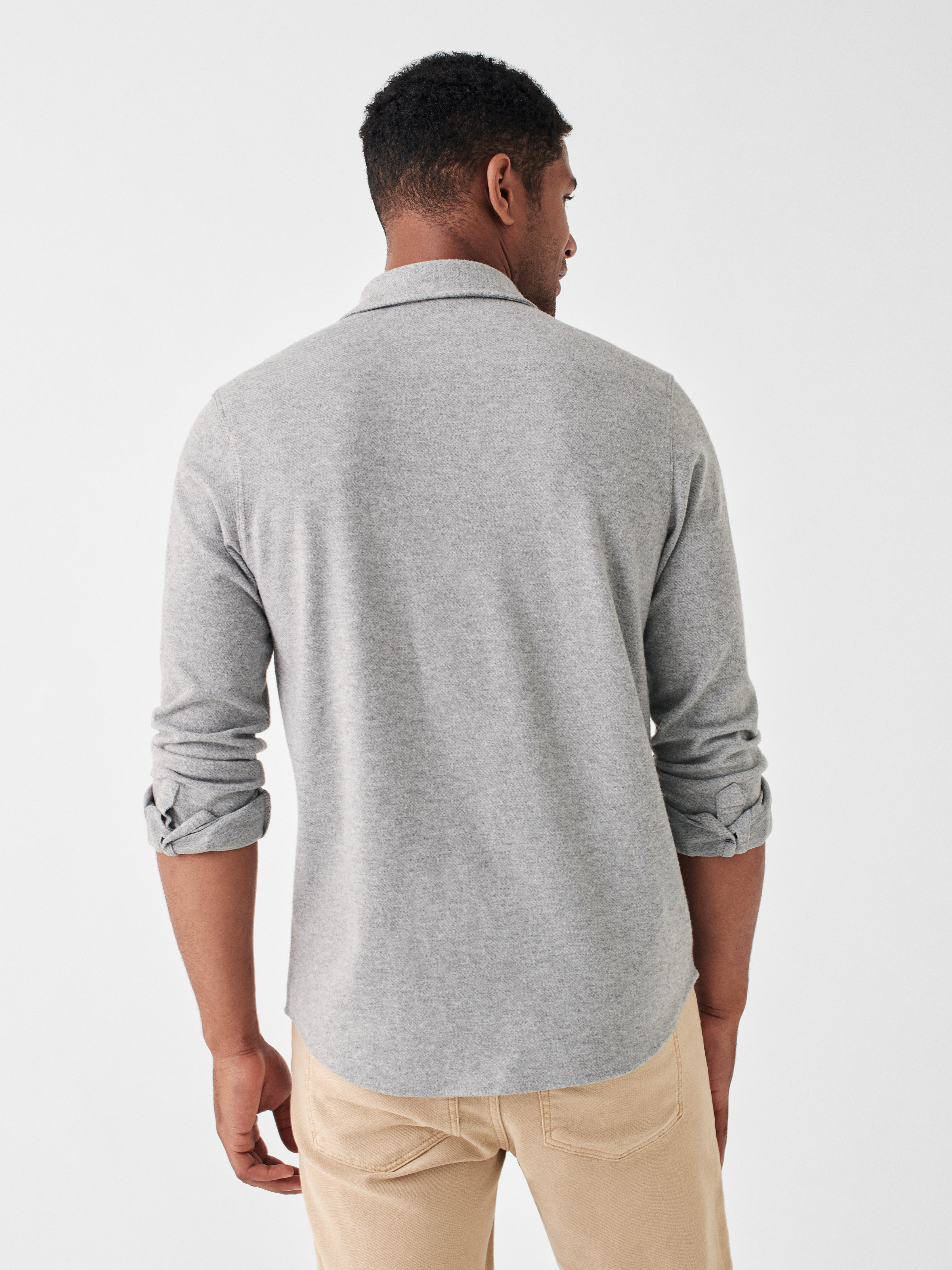 Legend™ Sweater Shirt - Fossil Grey Twill