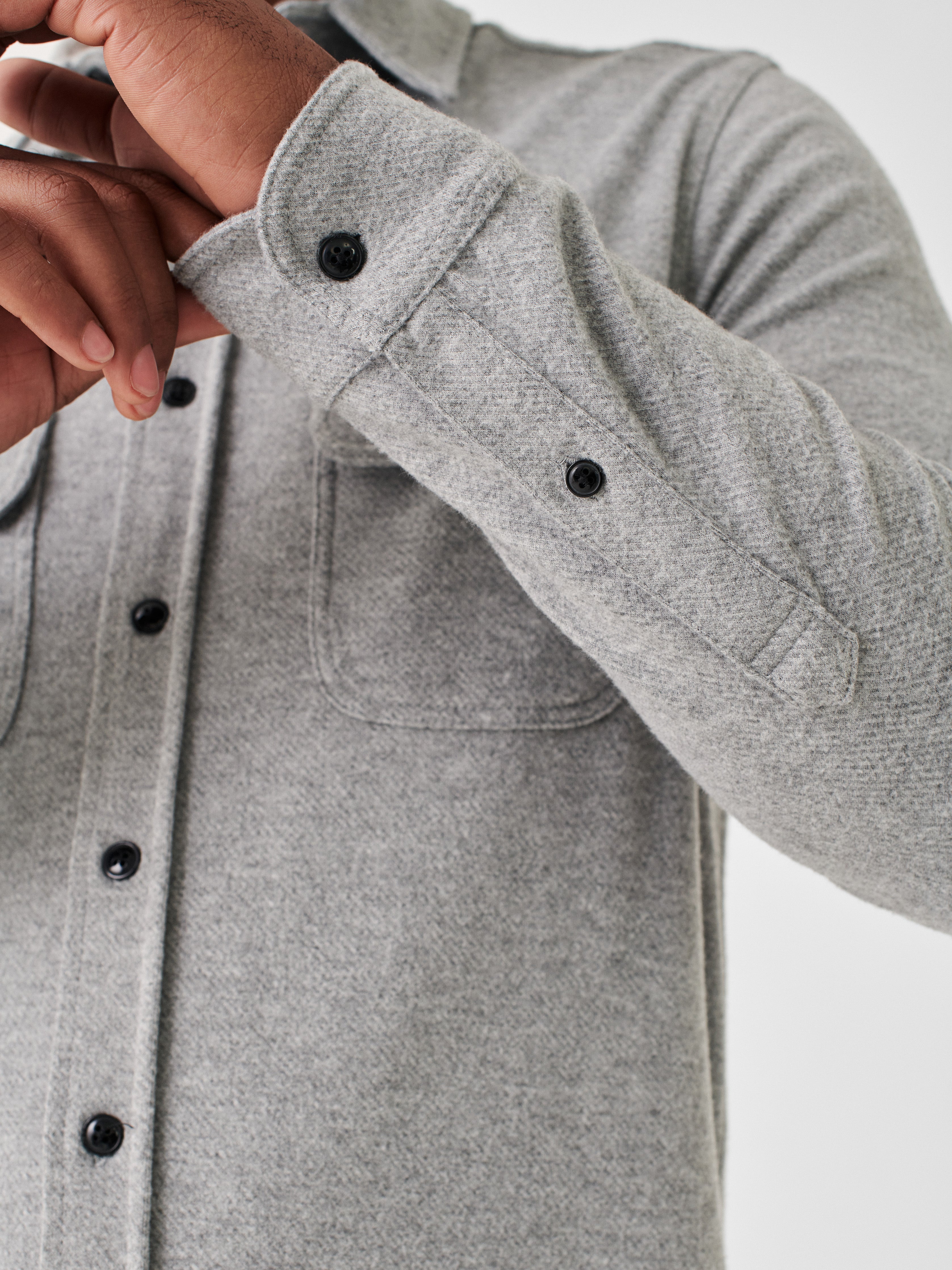 Legend™ Sweater Shirt - Fossil Grey Twill