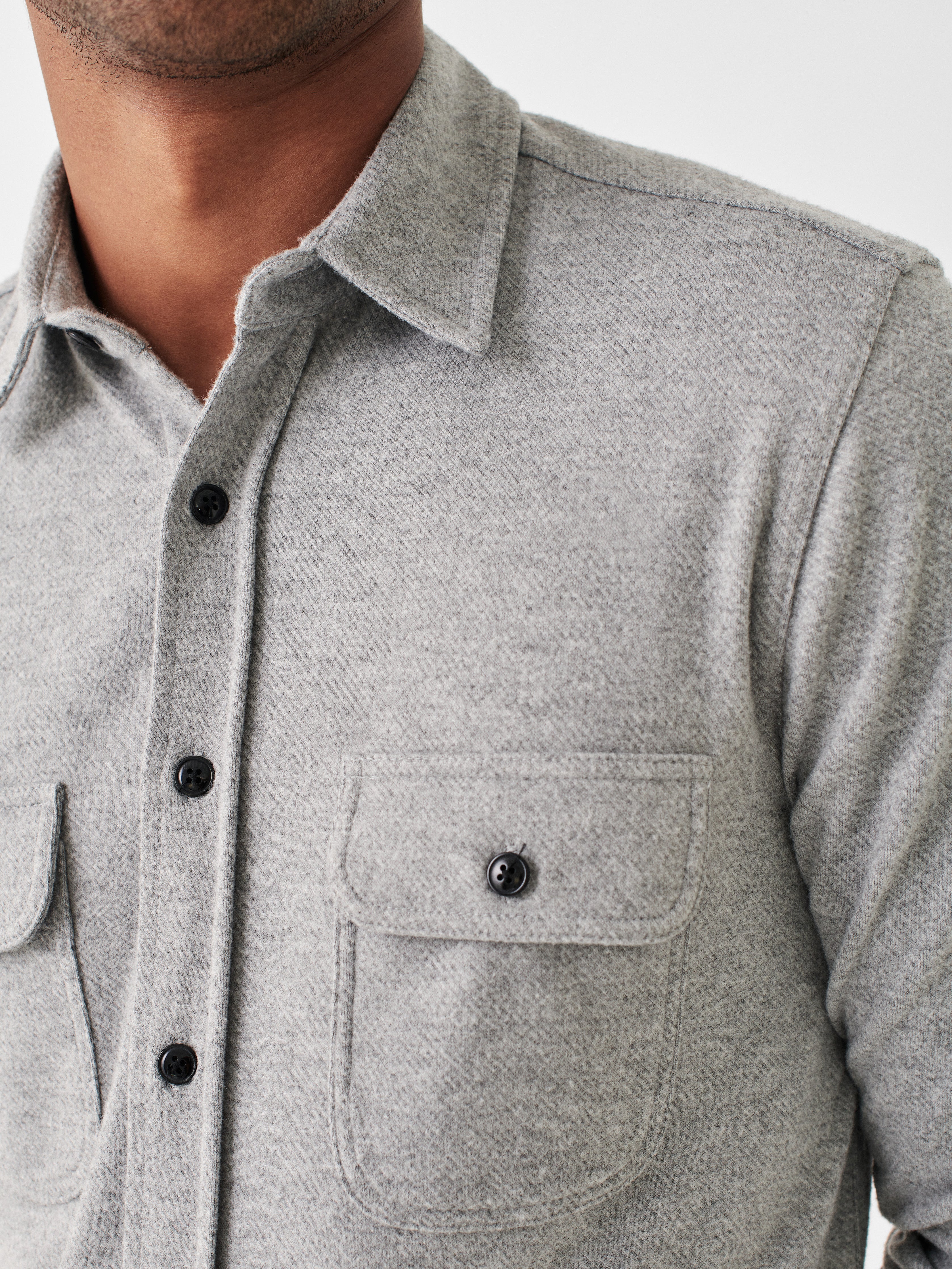 Legend™ Sweater Shirt - Fossil Grey Twill