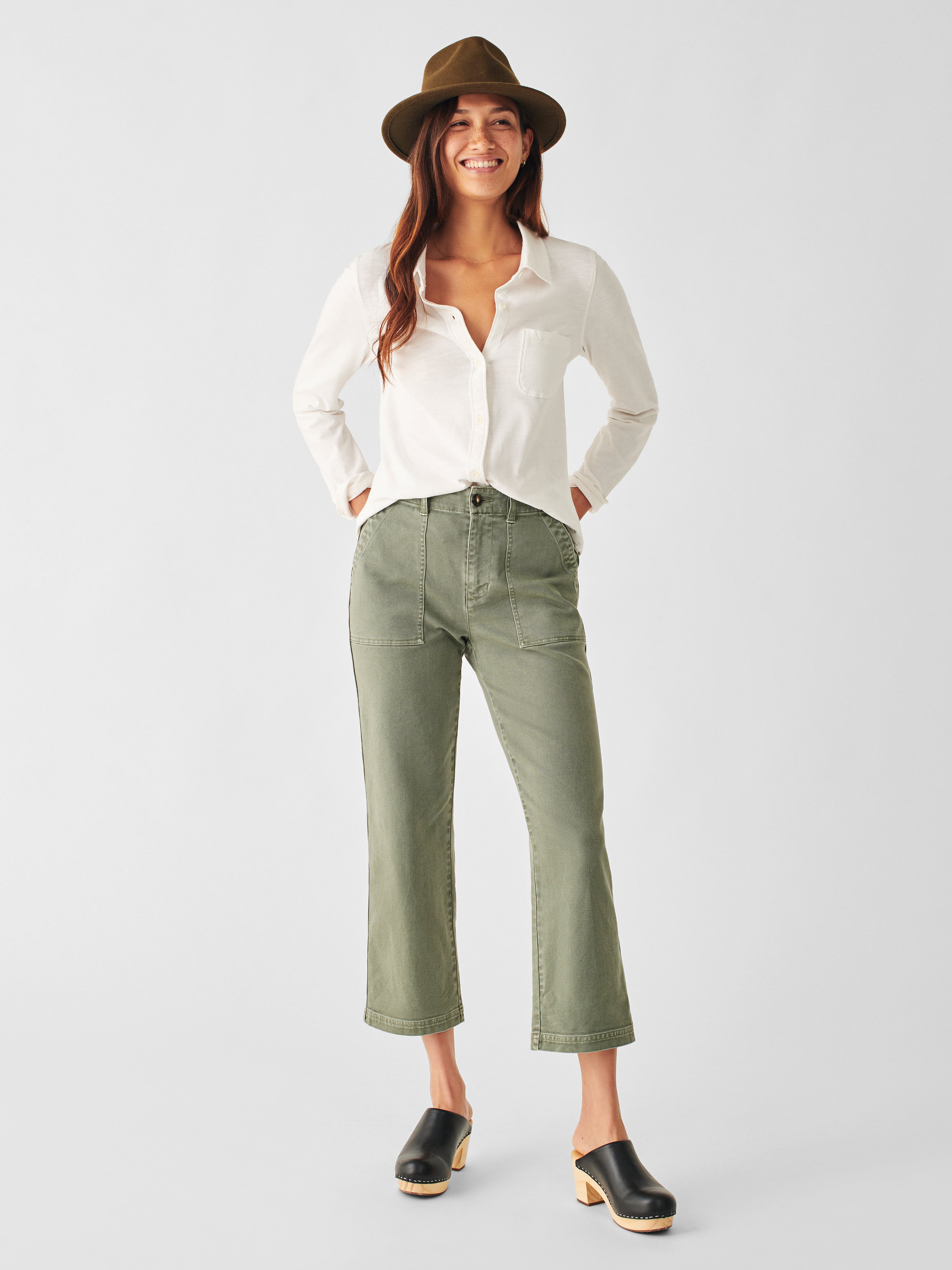Sunwashed Knit Shirt - White