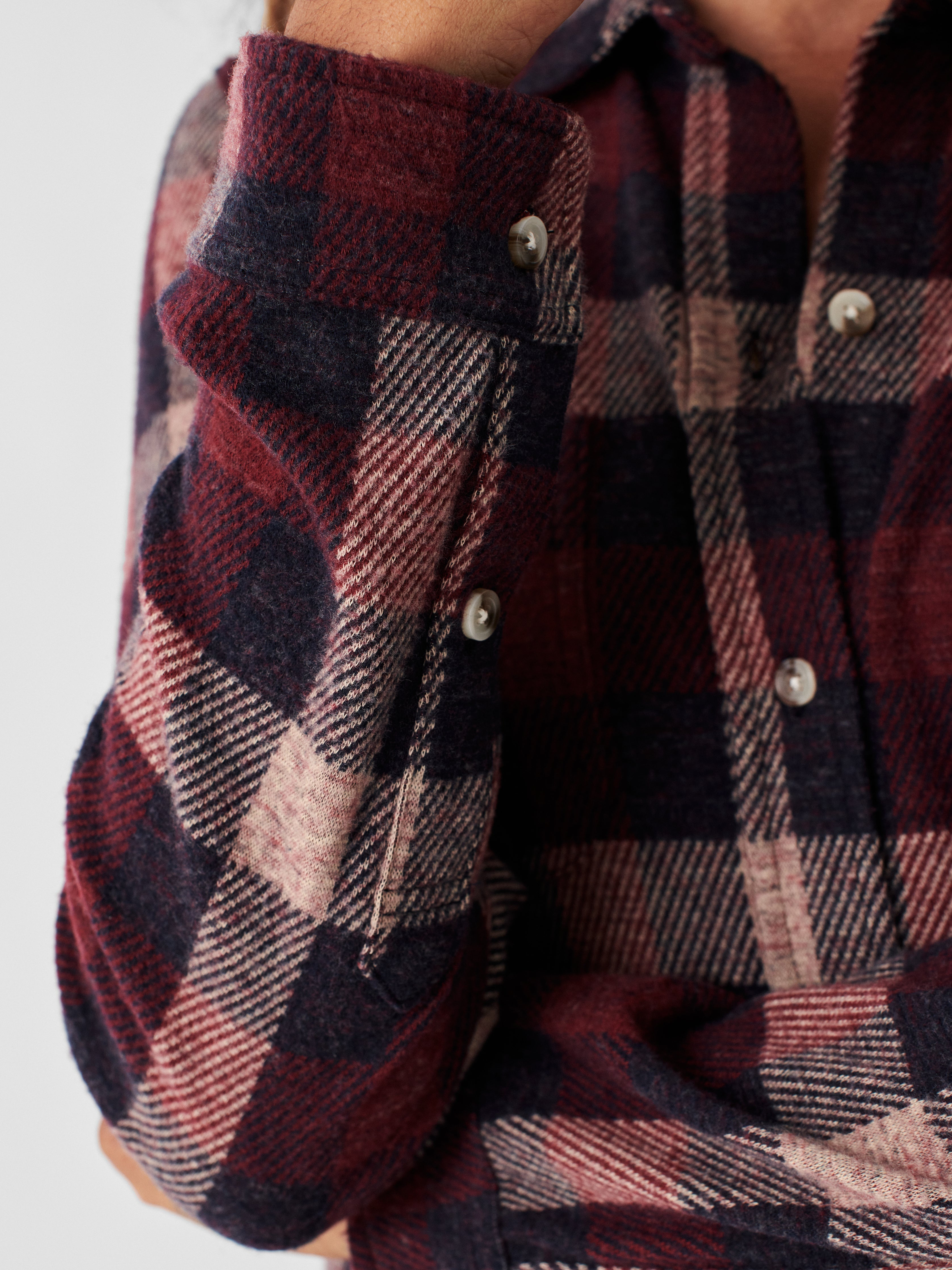 Legend™ Sweater Shirt - Burchfield Plaid