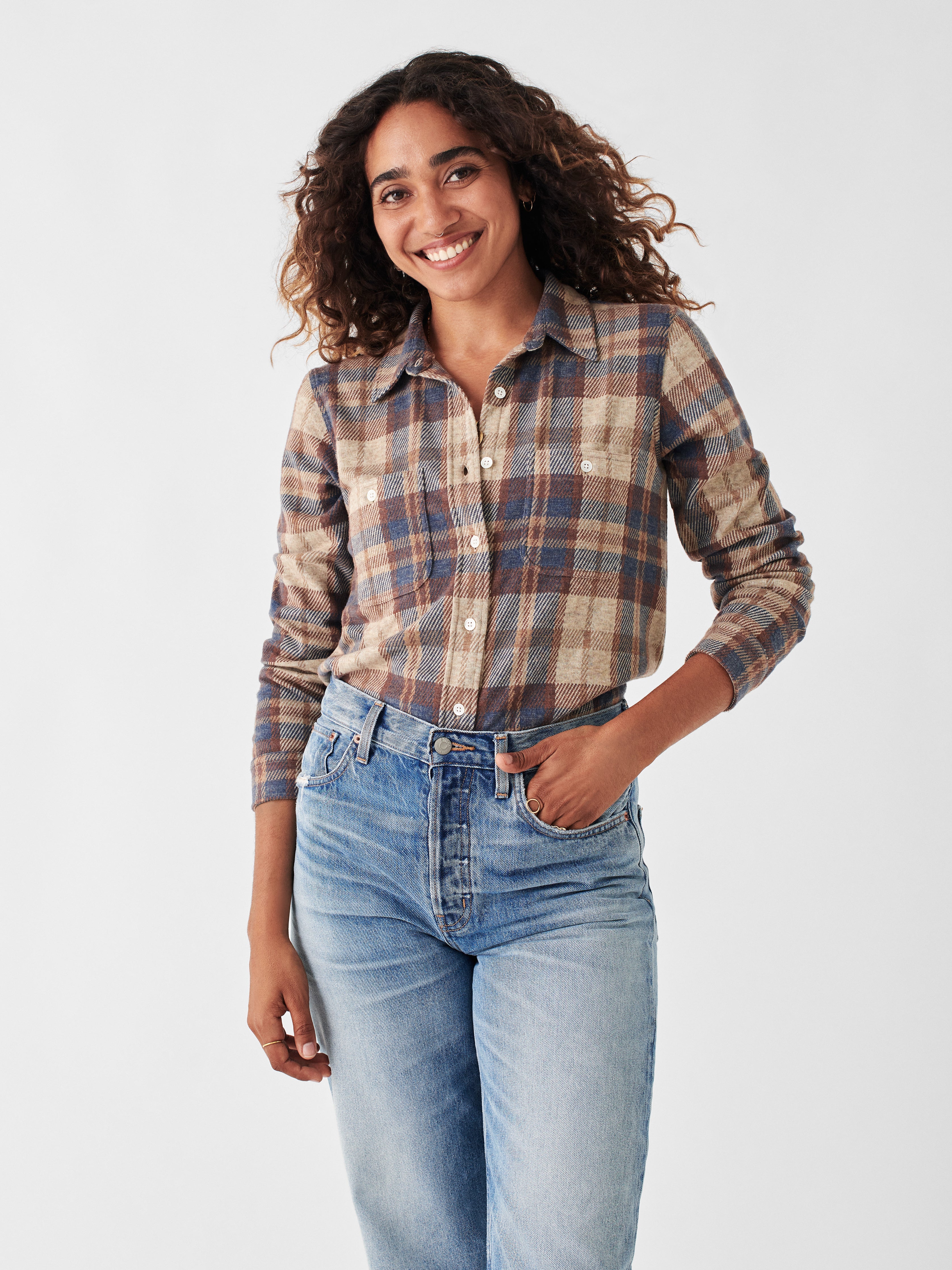 Legend™ Sweater Shirt - Bozeman Plaid