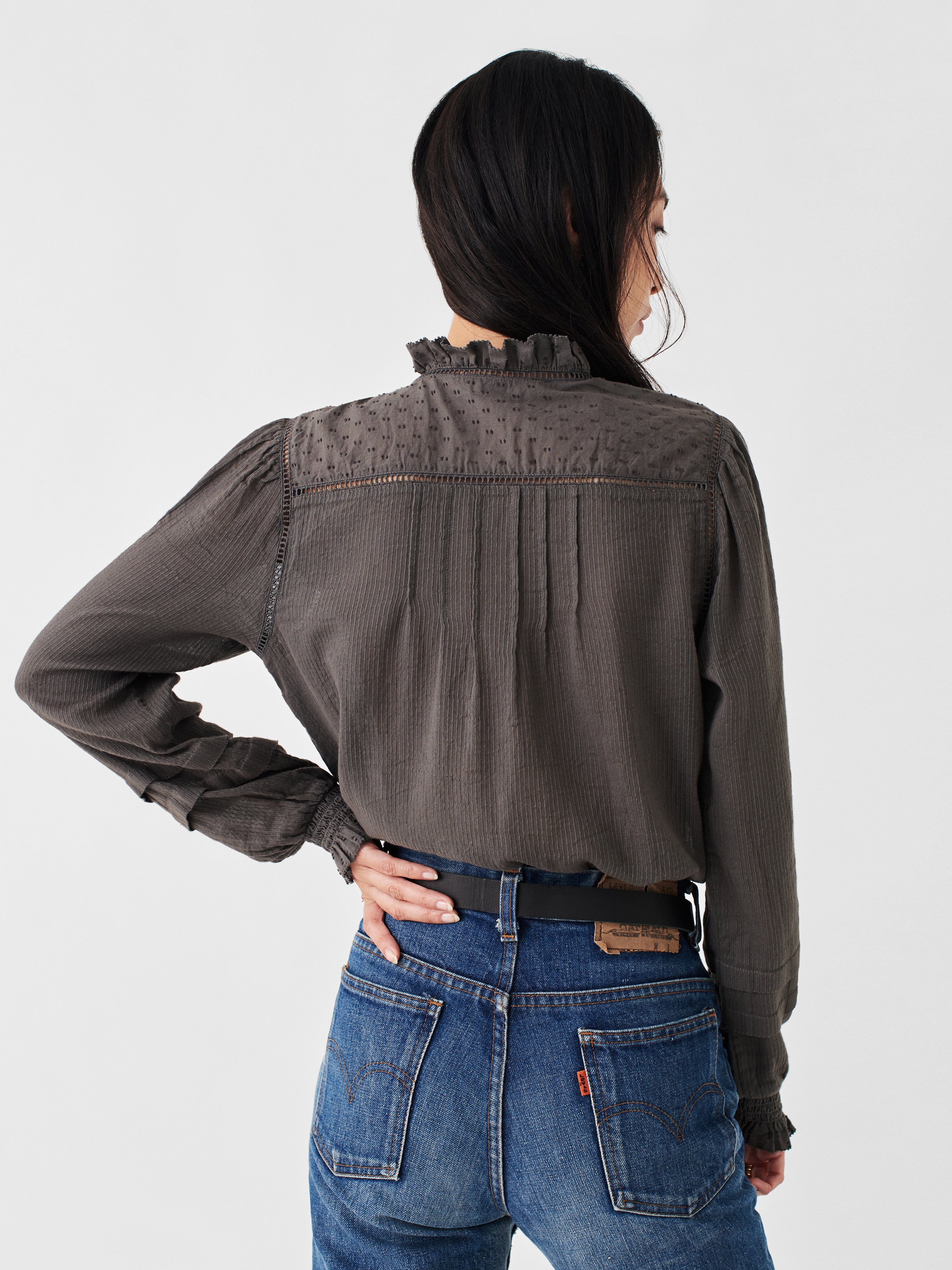 Willa Top - Faded Black