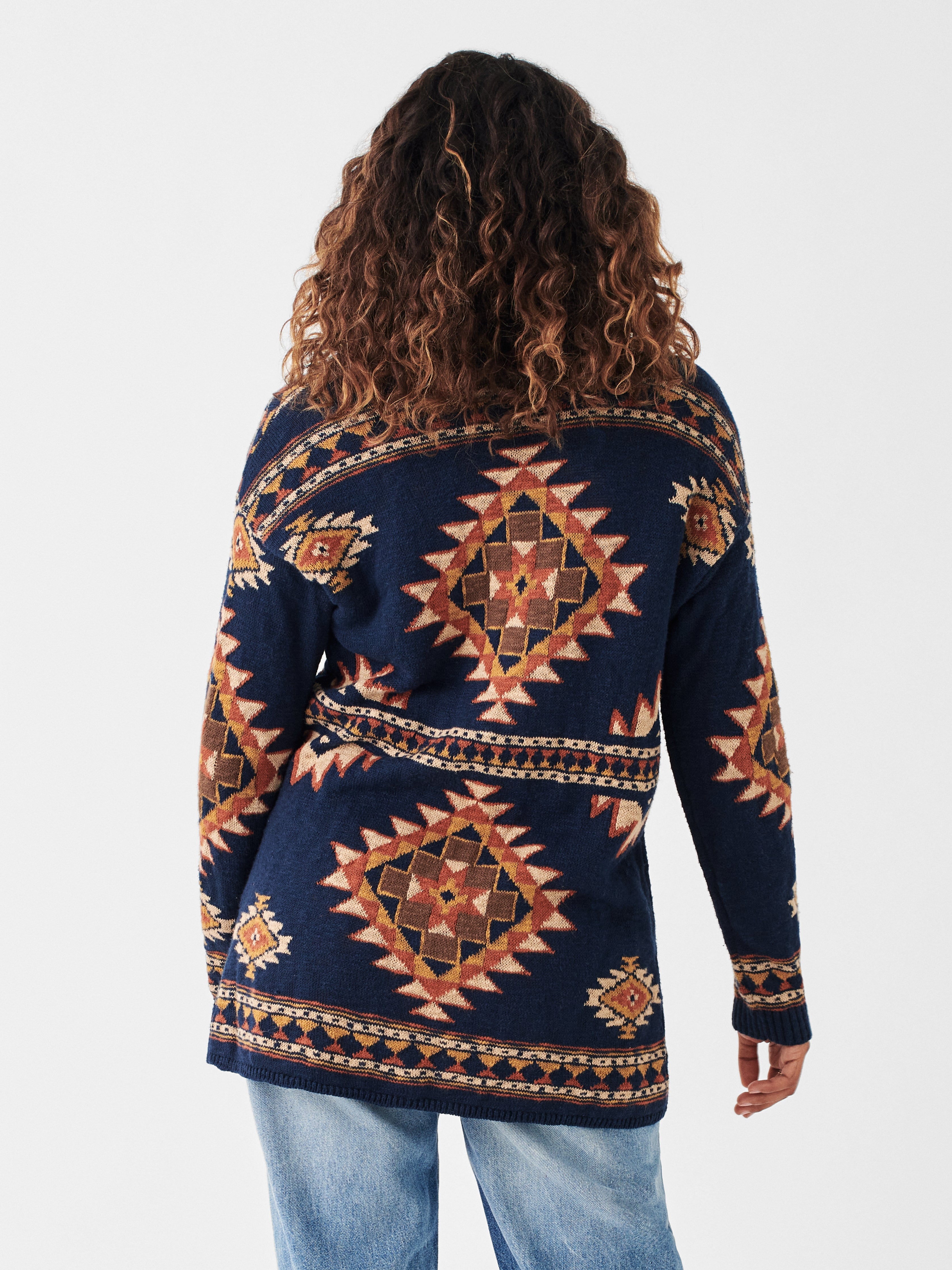 B.YELLOWTAIL Lodge Cardigan - Wolf Mountain