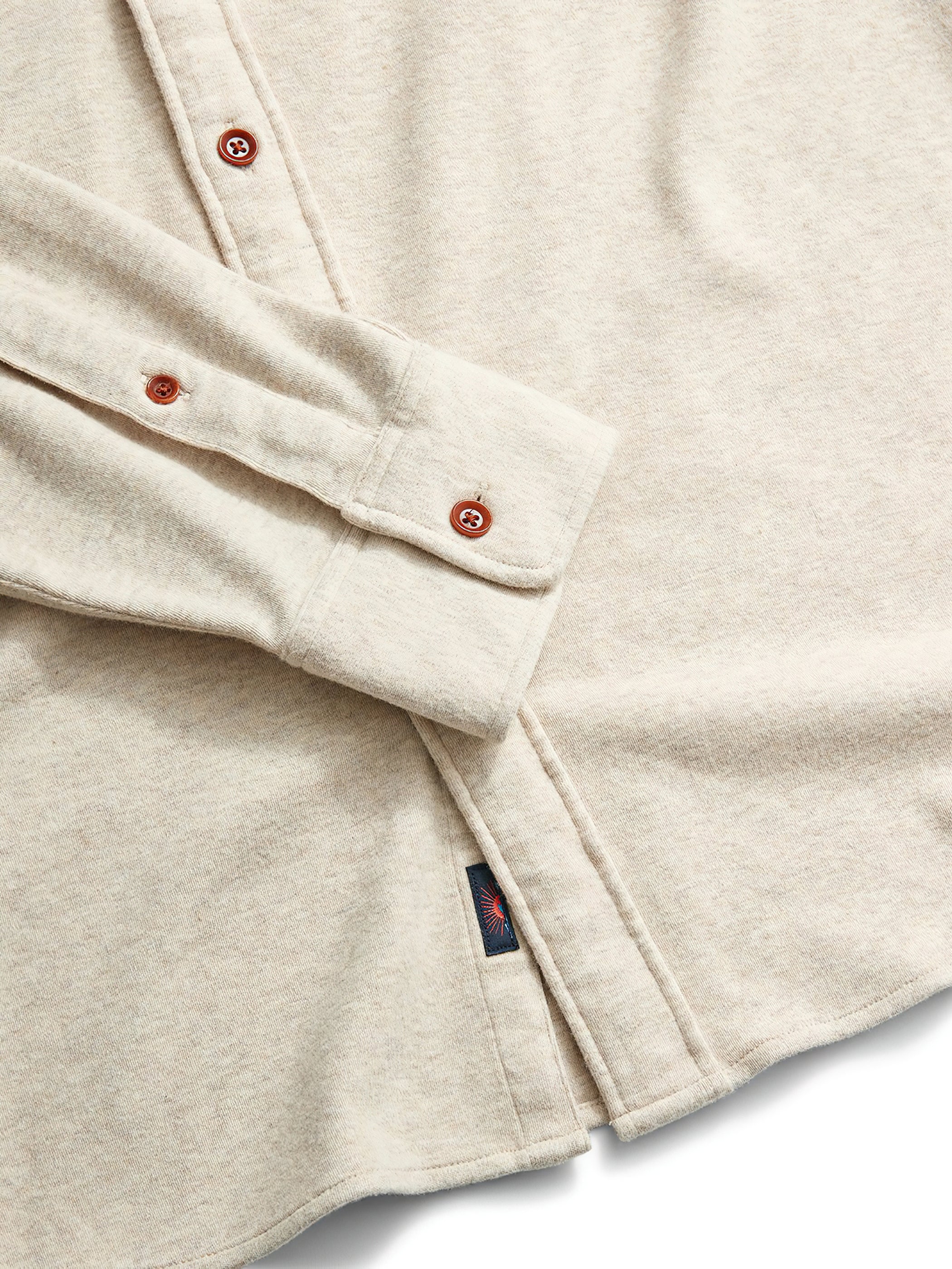Knit Alpine Shirt - Oatmeal Heather