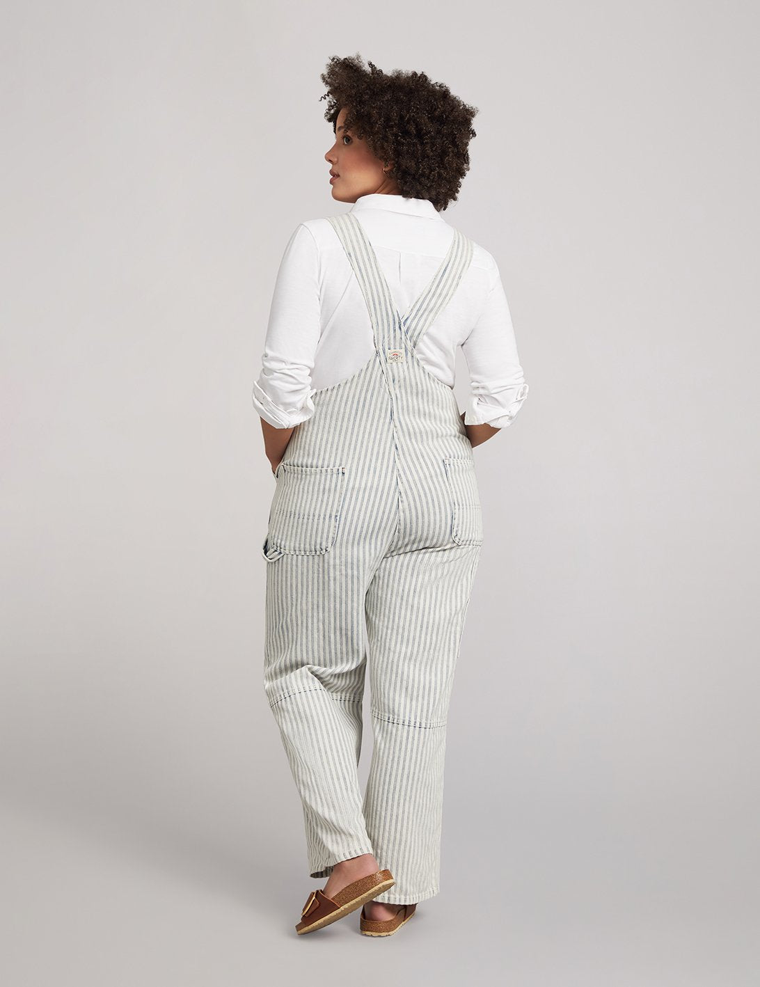 Topsail Overall - Railroad Stripe