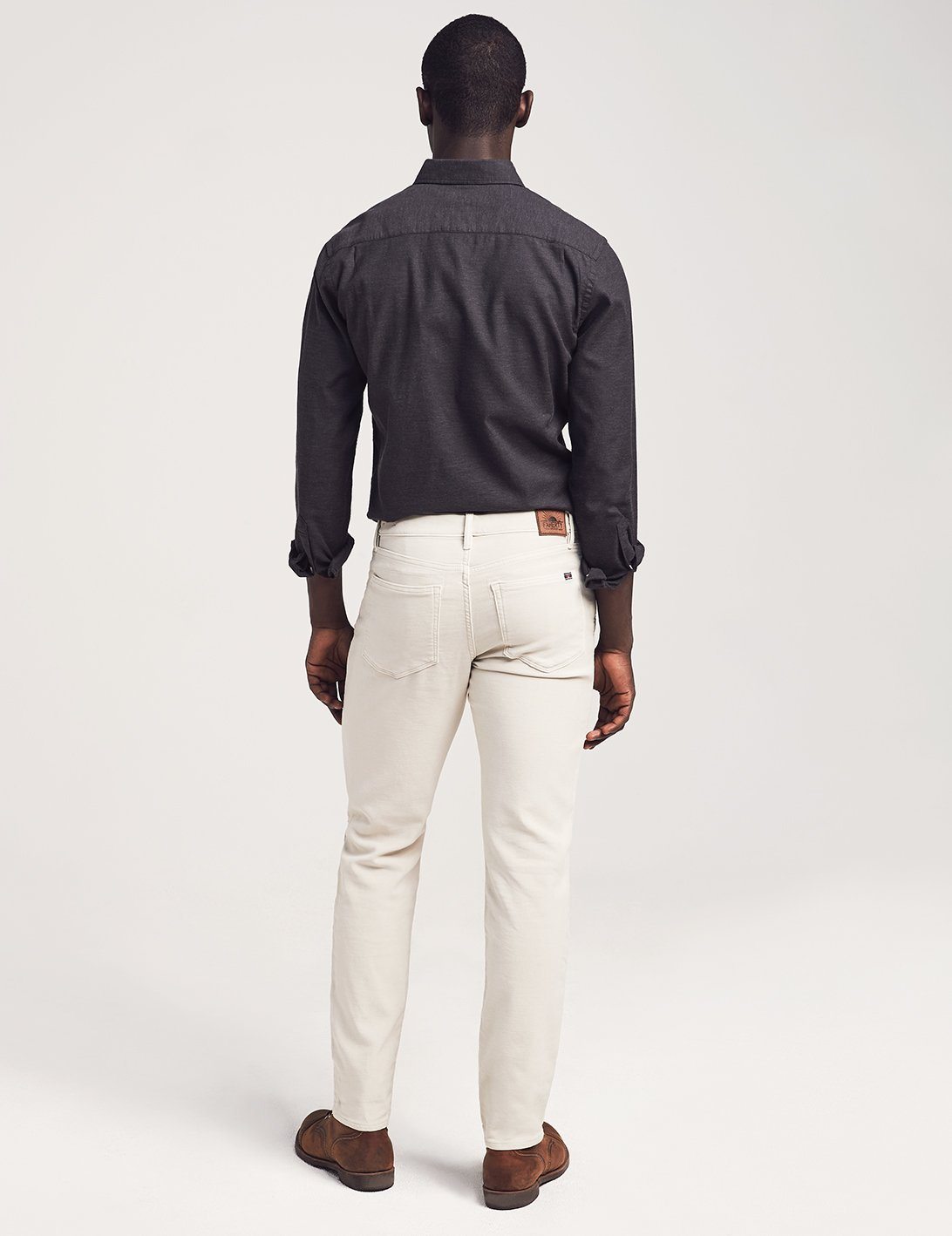 Stretch Terry 5-Pocket (30" Inseam) - Stone