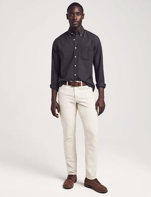 Stretch Terry 5-Pocket (30" Inseam) - Stone