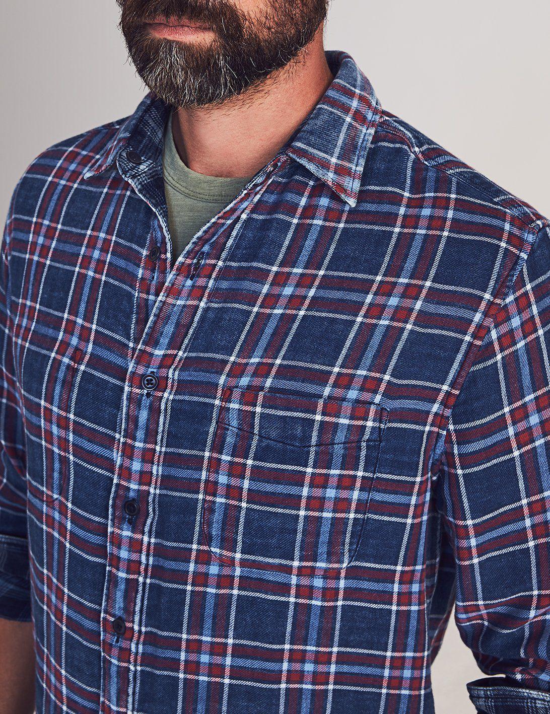 The Reversible Shirt - Washed Indigo