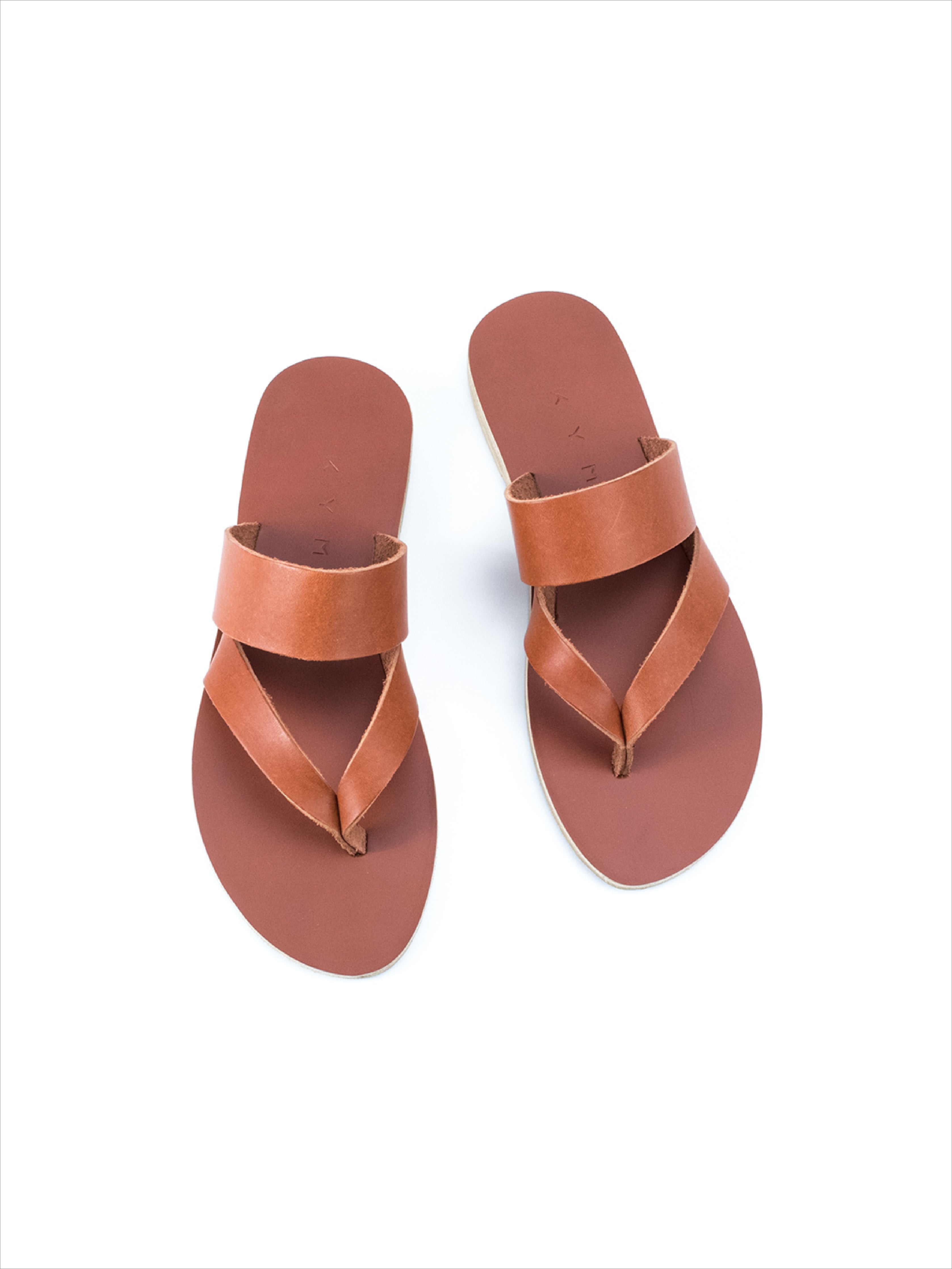KYMA Peristera Sandal - Brandy