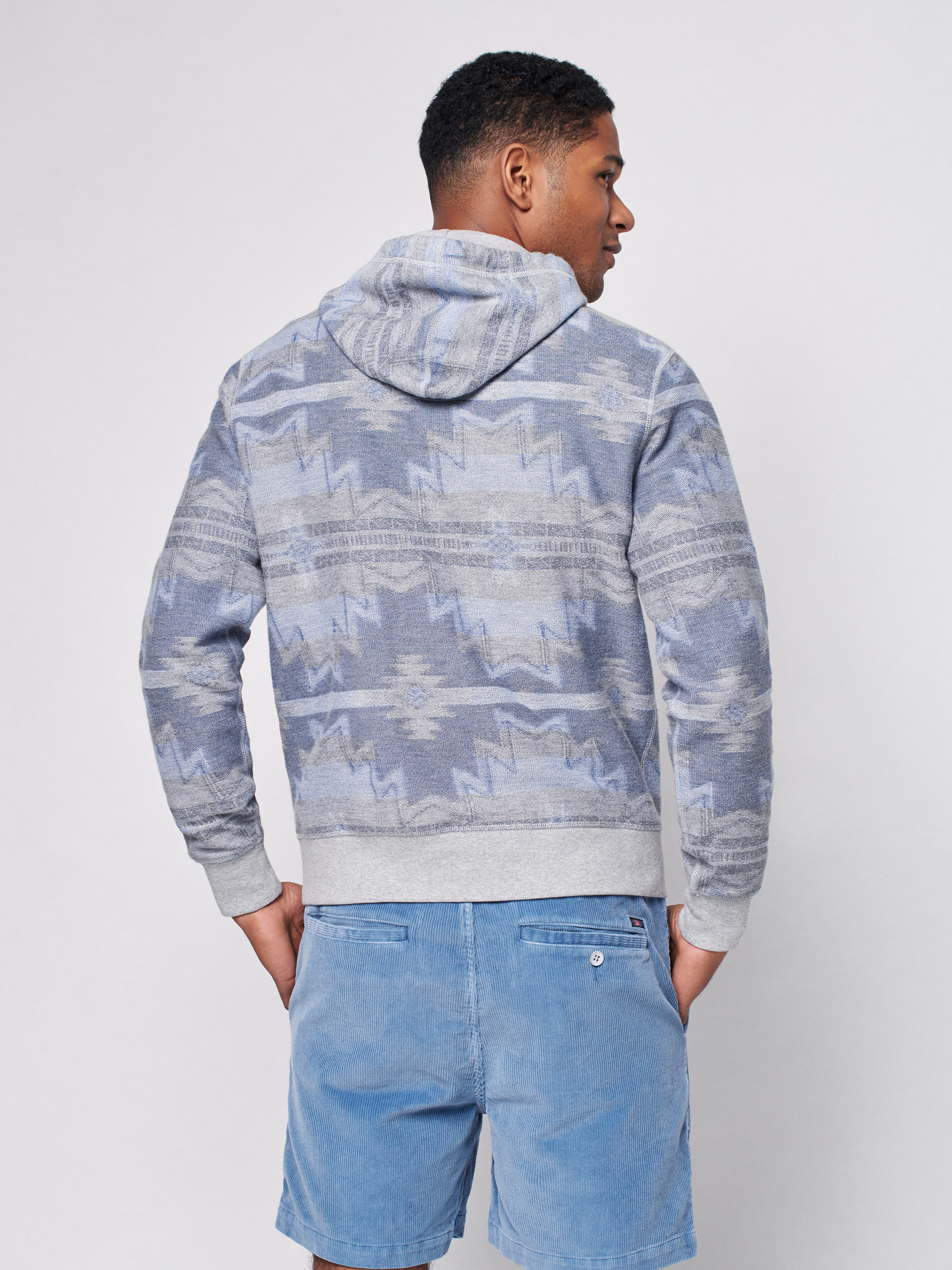 Doug Good Feather Hoodie - Arctic Star