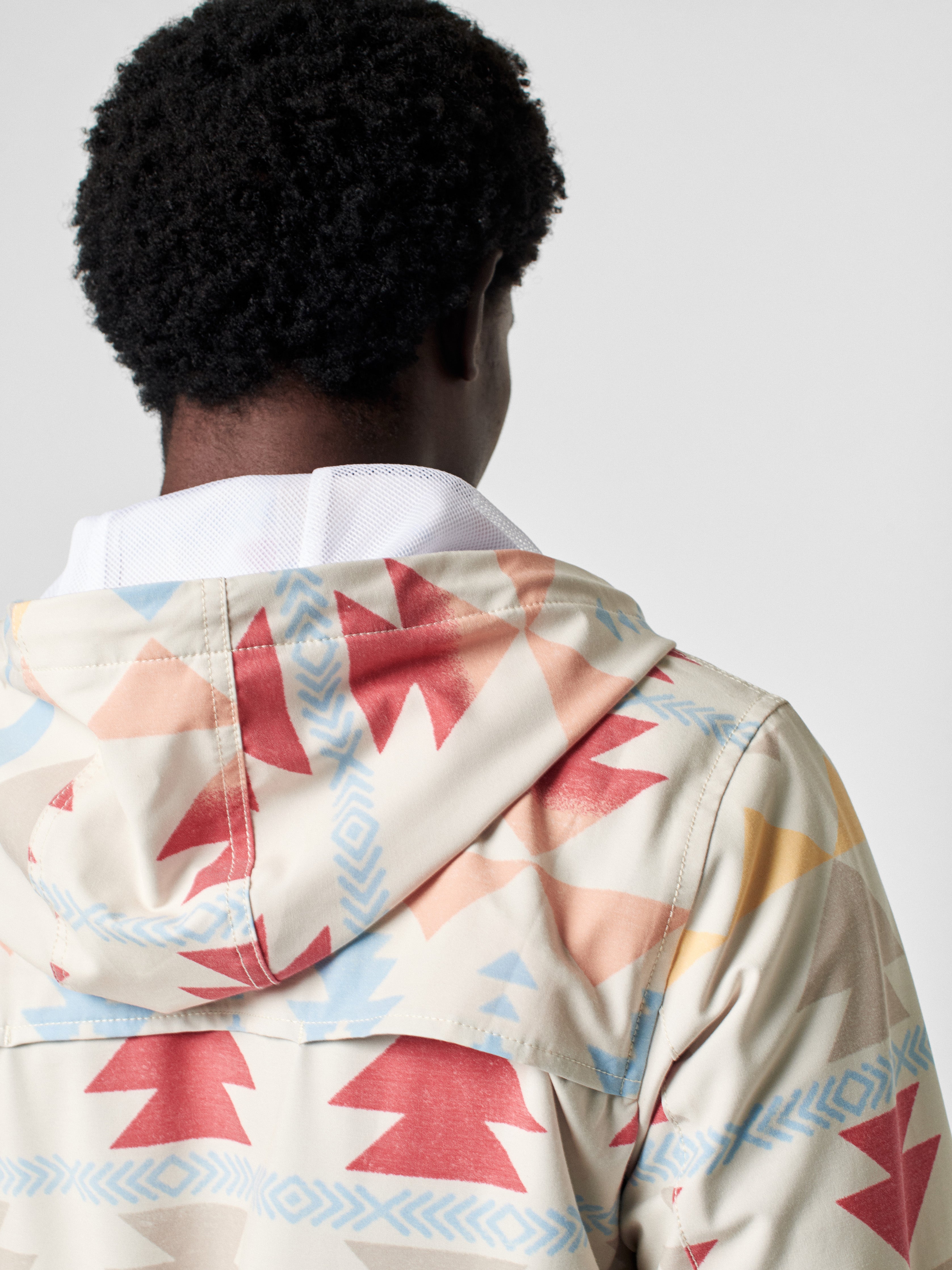 Doug Good Feather Printed Anorak - Six Rivers Sunrise