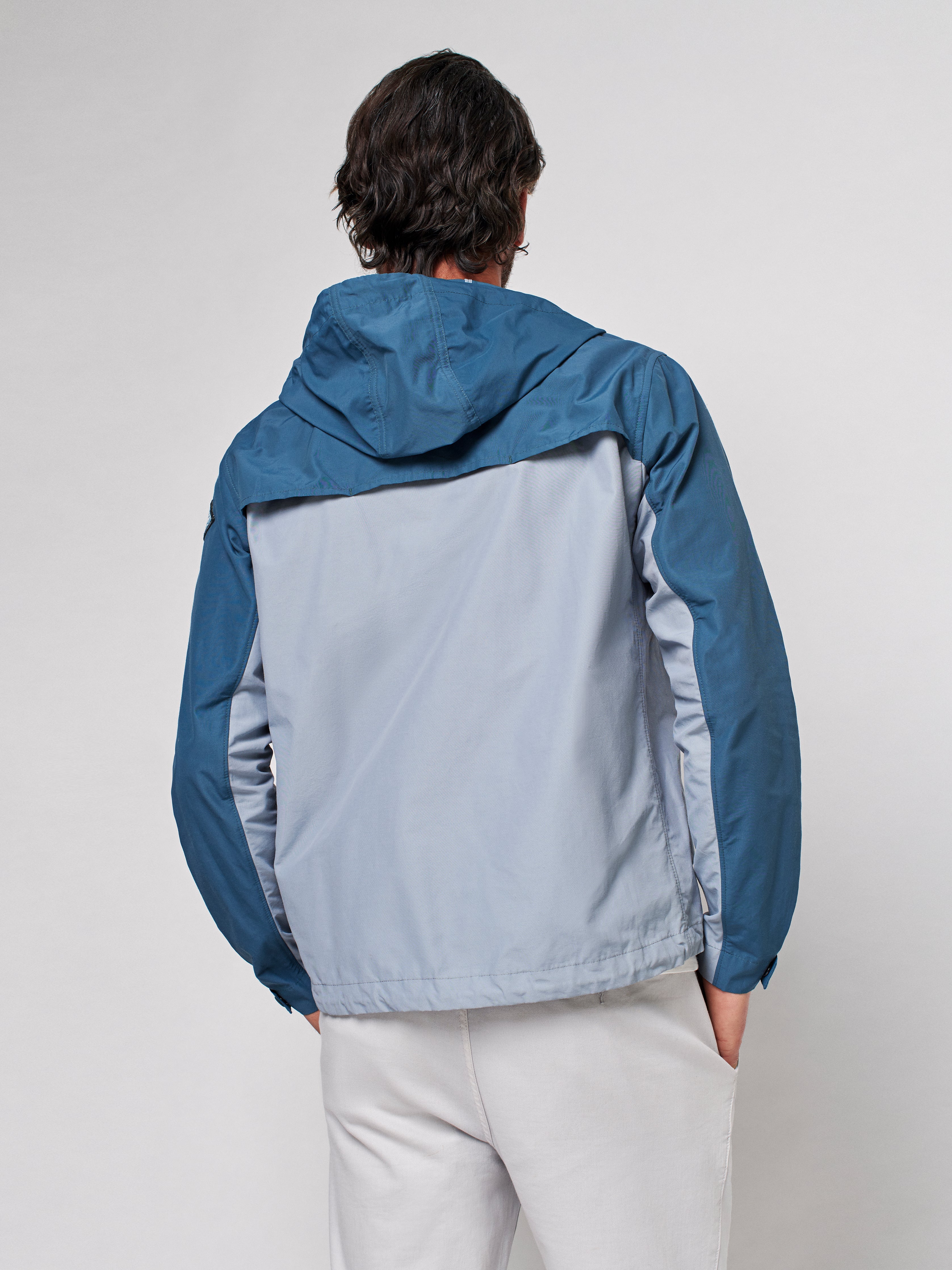 Rain Anorak - Blue Water/Grey Smoke