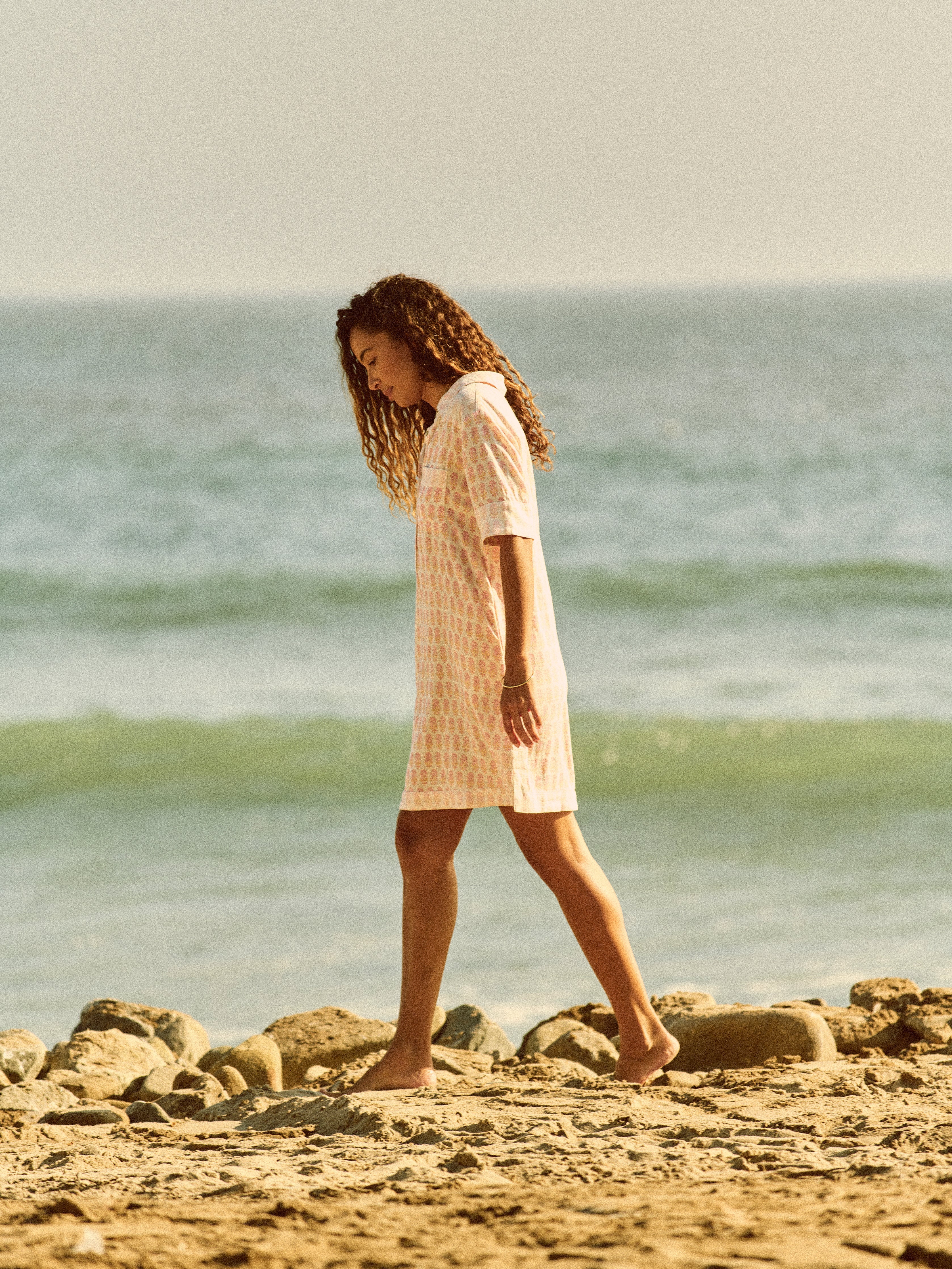 Rae Dress - Pink Taj Floral