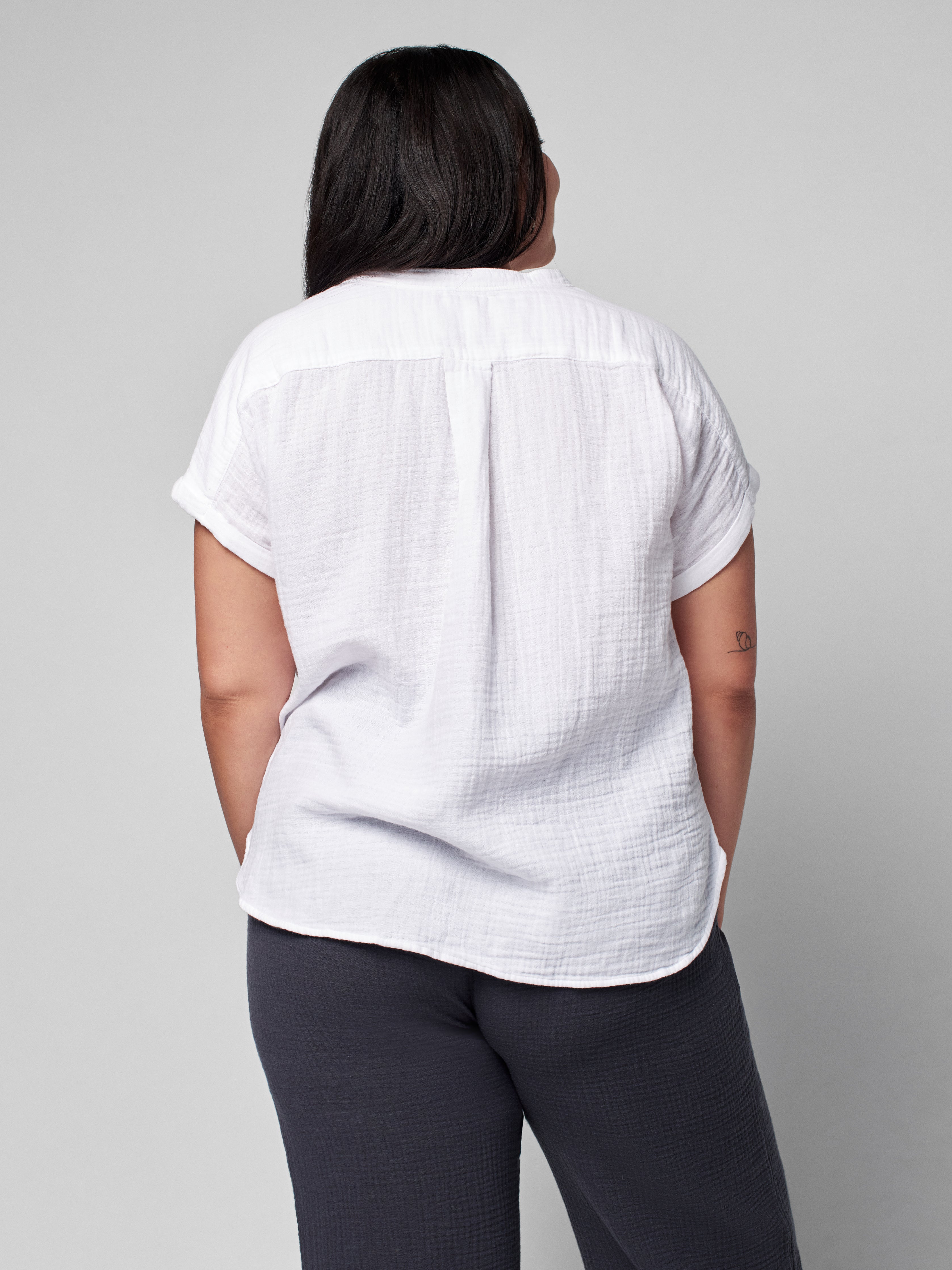 Dream Cotton Gauze Desmond Top - White *Now live w 7 variants*