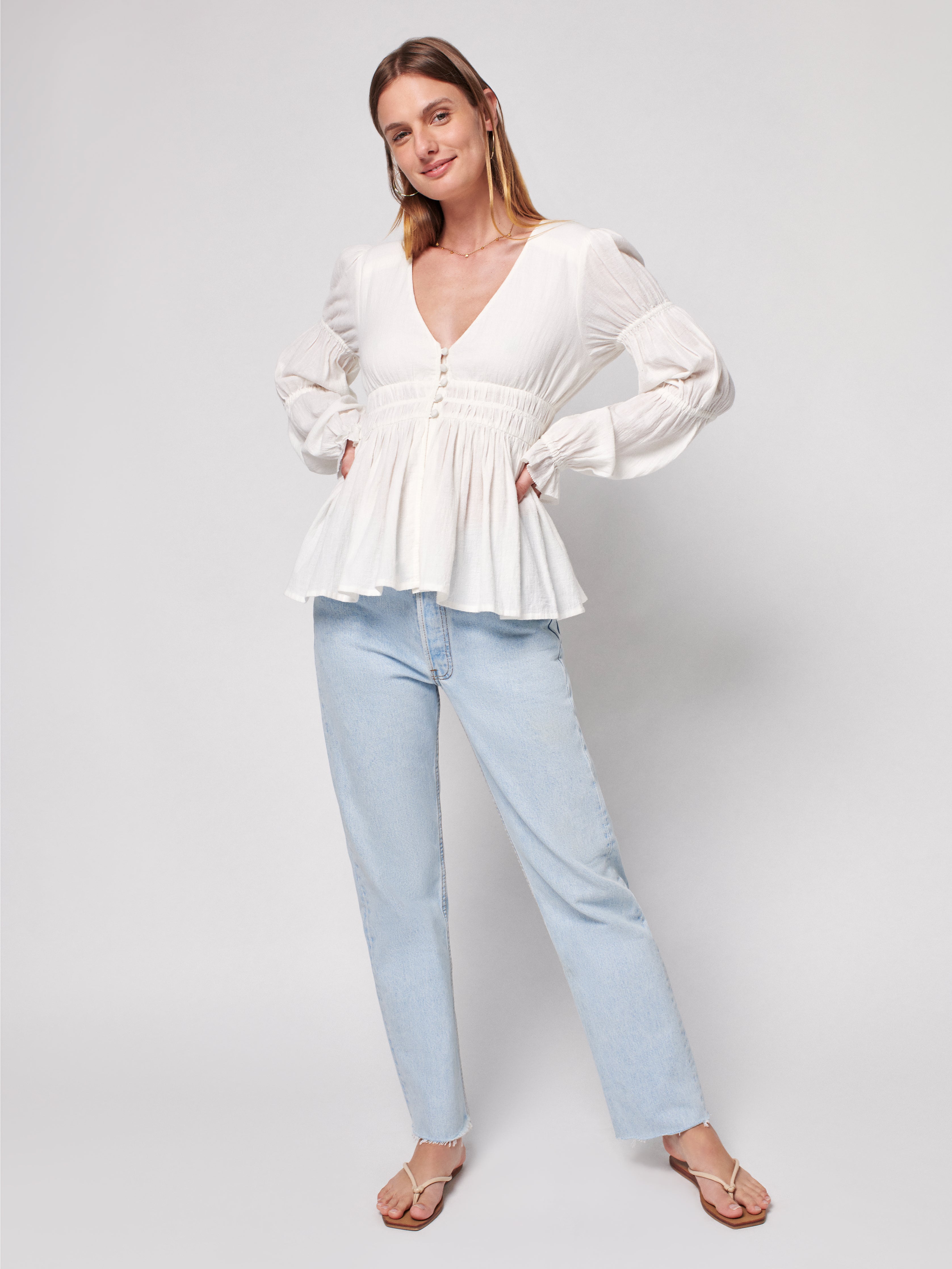 Colette Top - White