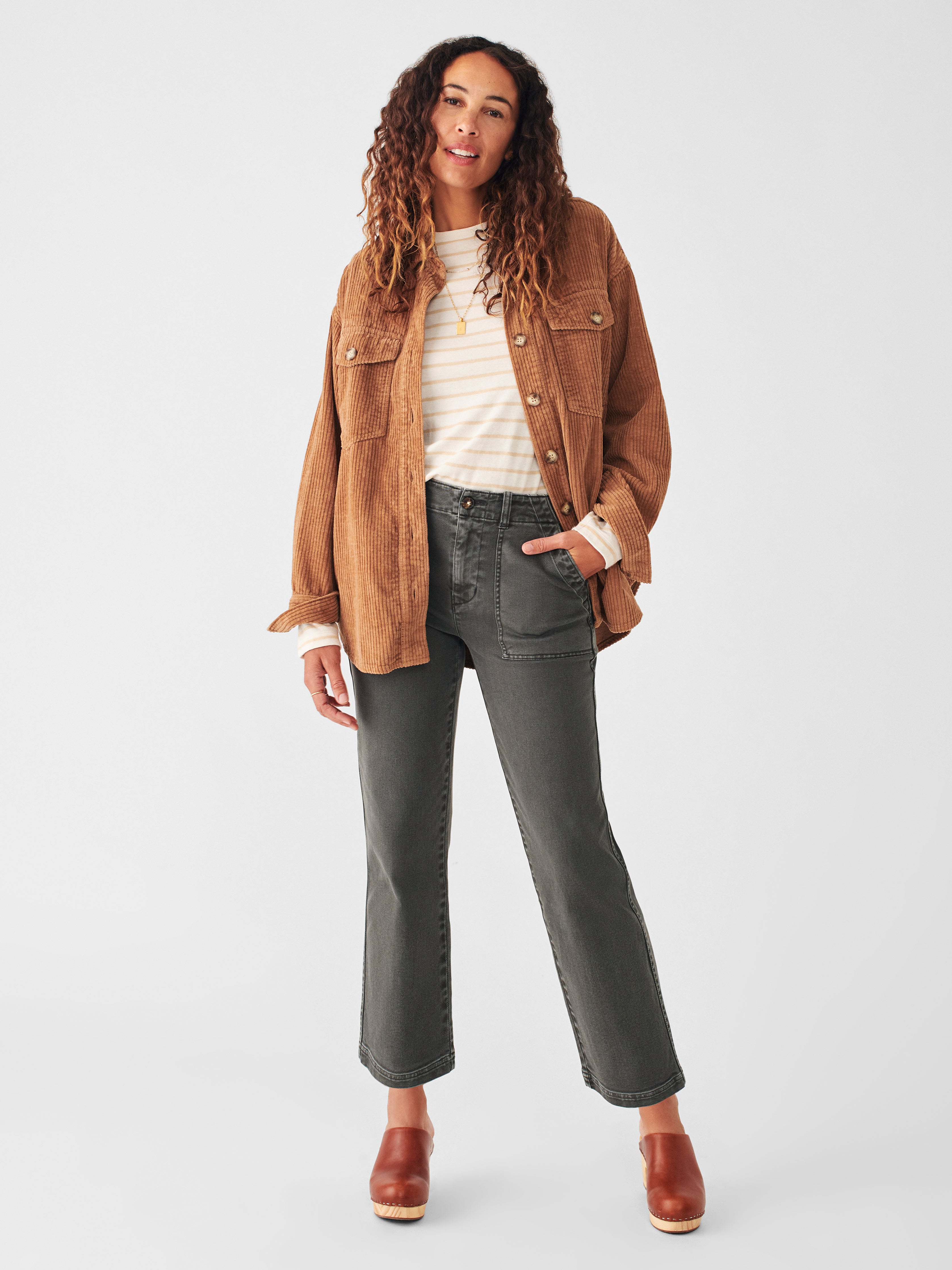 Utility Pant - Washed Black