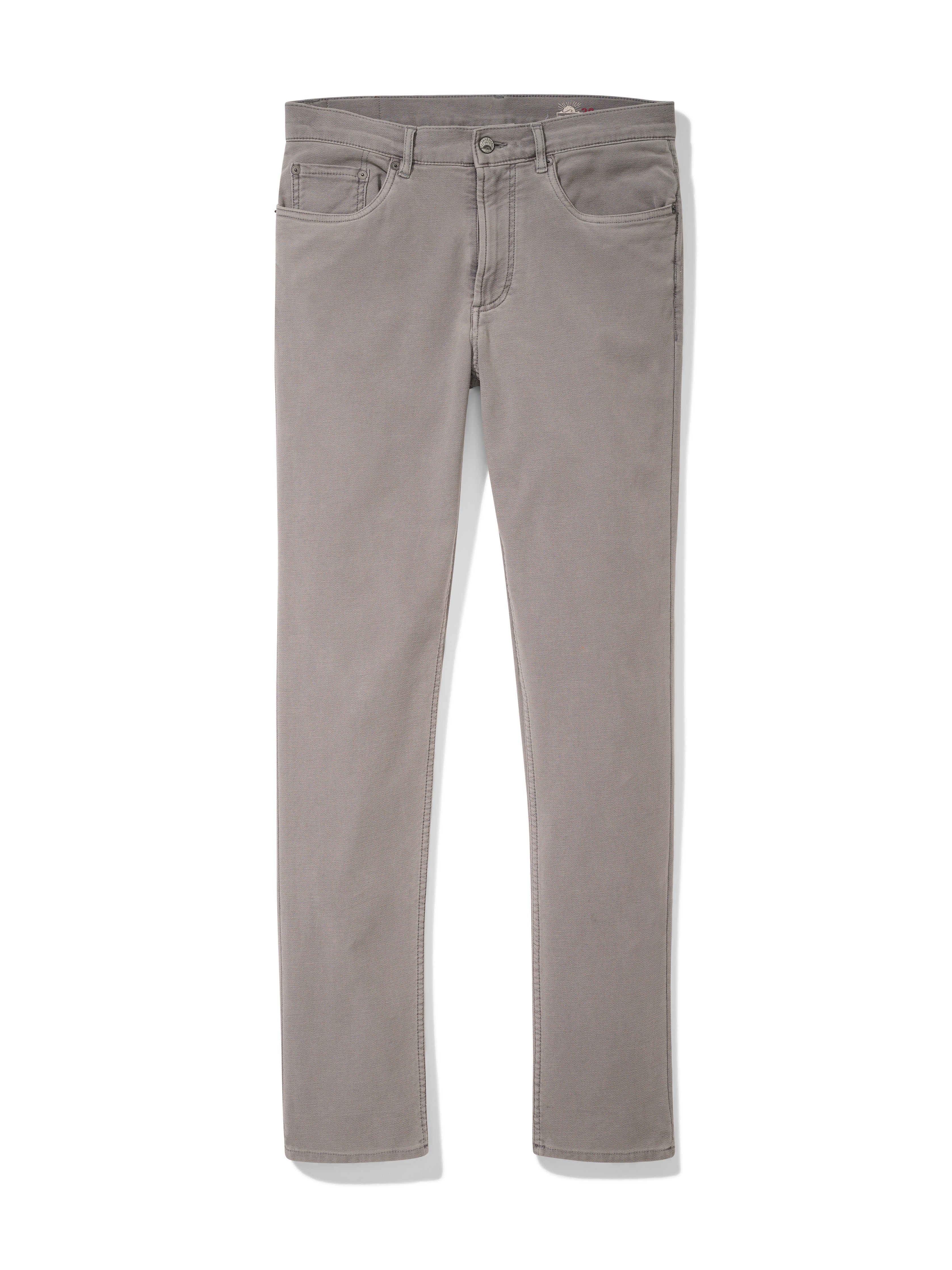 Stretch Terry 5-Pocket (32" Inseam) - Iron