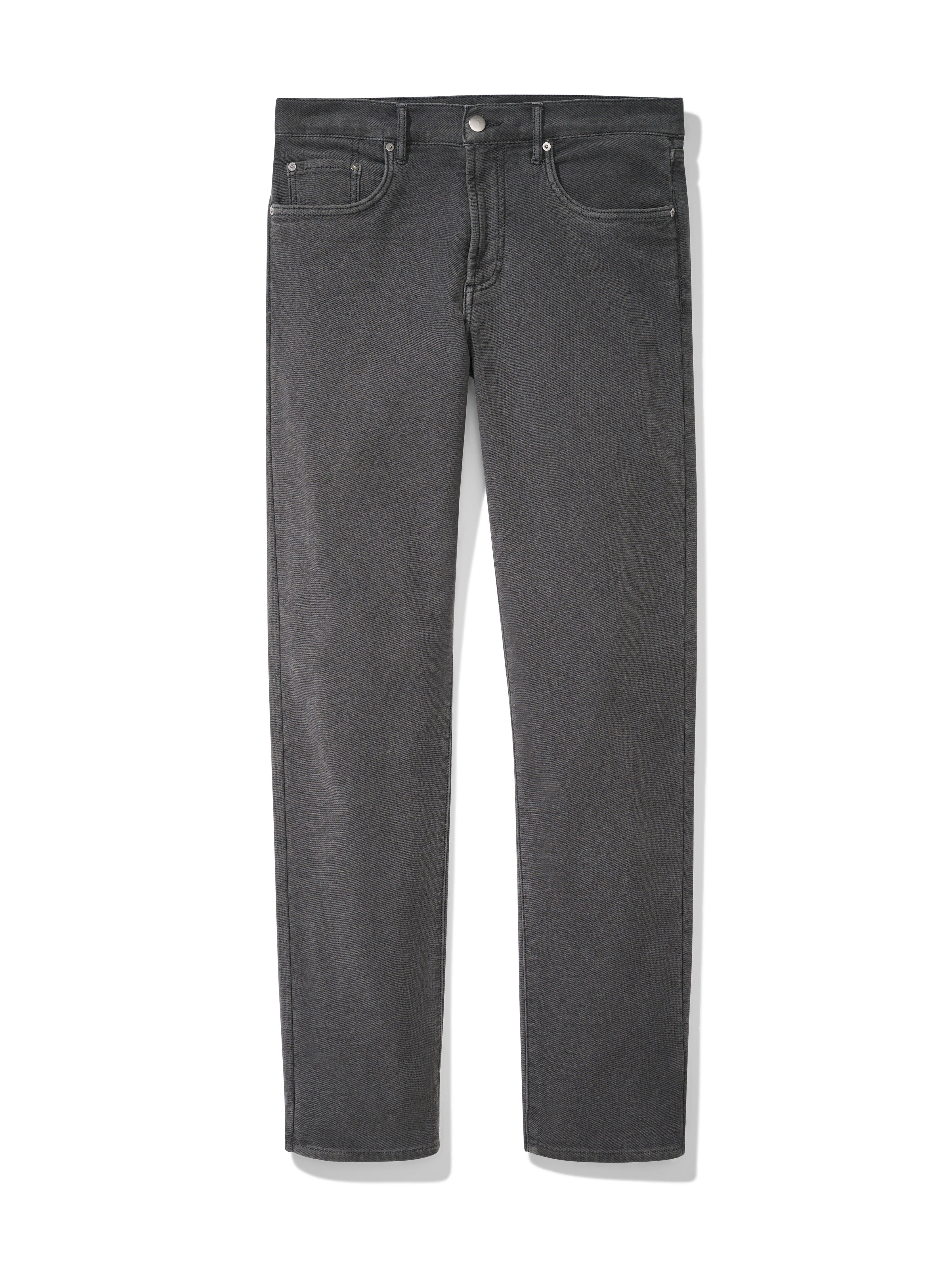Stretch Terry 5-Pocket Pant - Slate