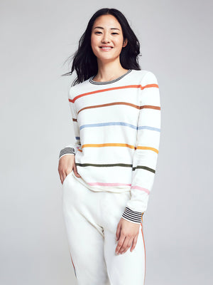 Surf Sweater - Ivory Stripe