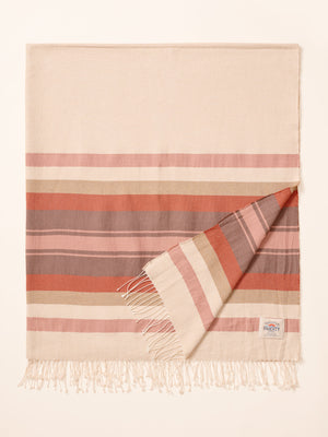 European Cotton Blanket - Tulum Ivory