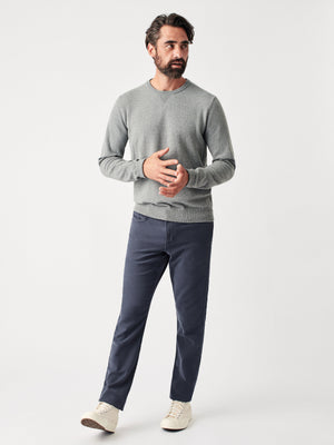 Stretch Terry 5-Pocket (30" Inseam) - Navy