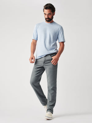 Stretch Terry 5-Pocket (30" Inseam) - Slate
