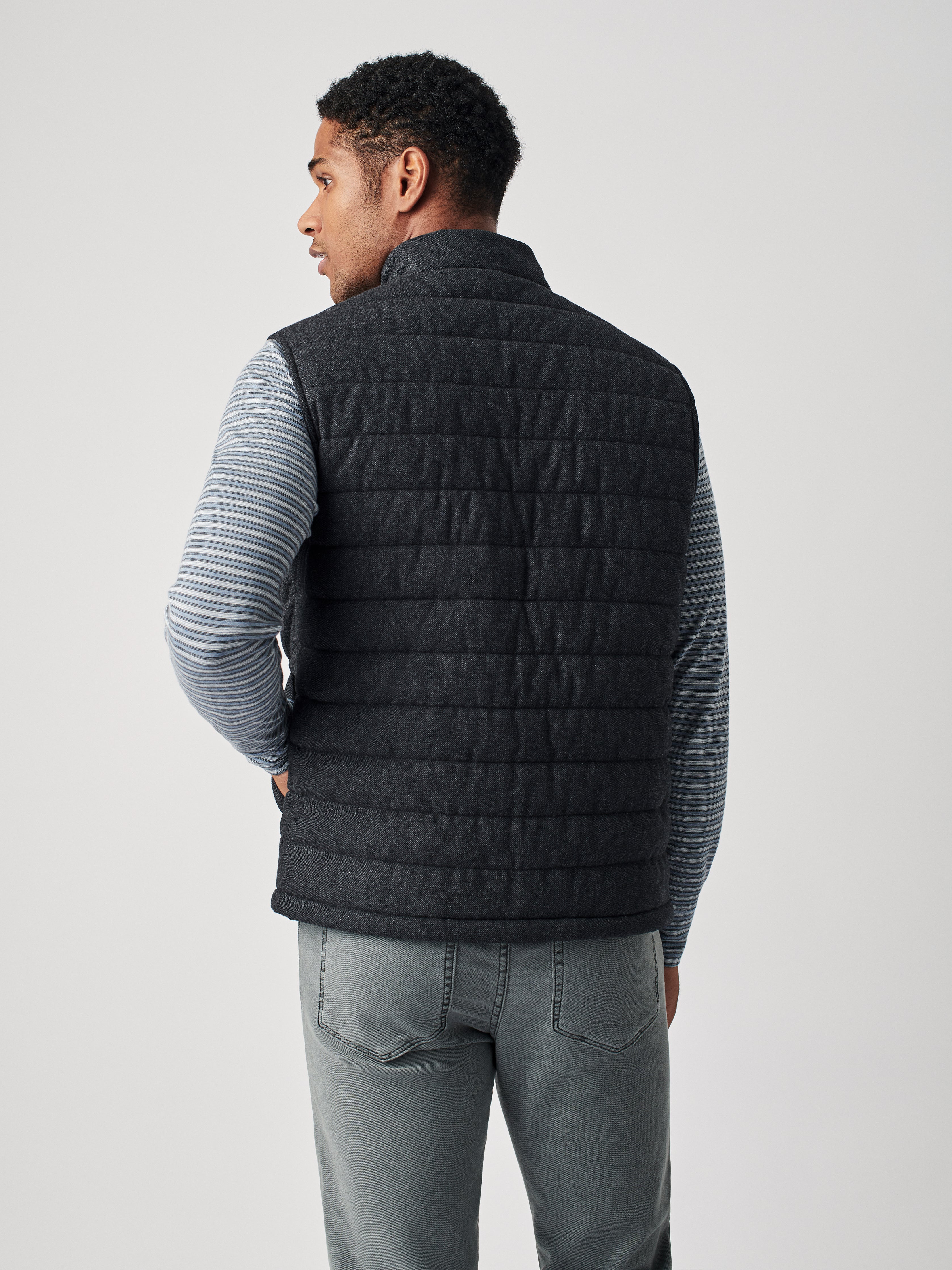 Teton Valley Vest - Grey Black Heather