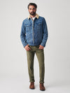 Indigo High Pile Fleece Timberline Trucker Jacket - Vintage Indigo