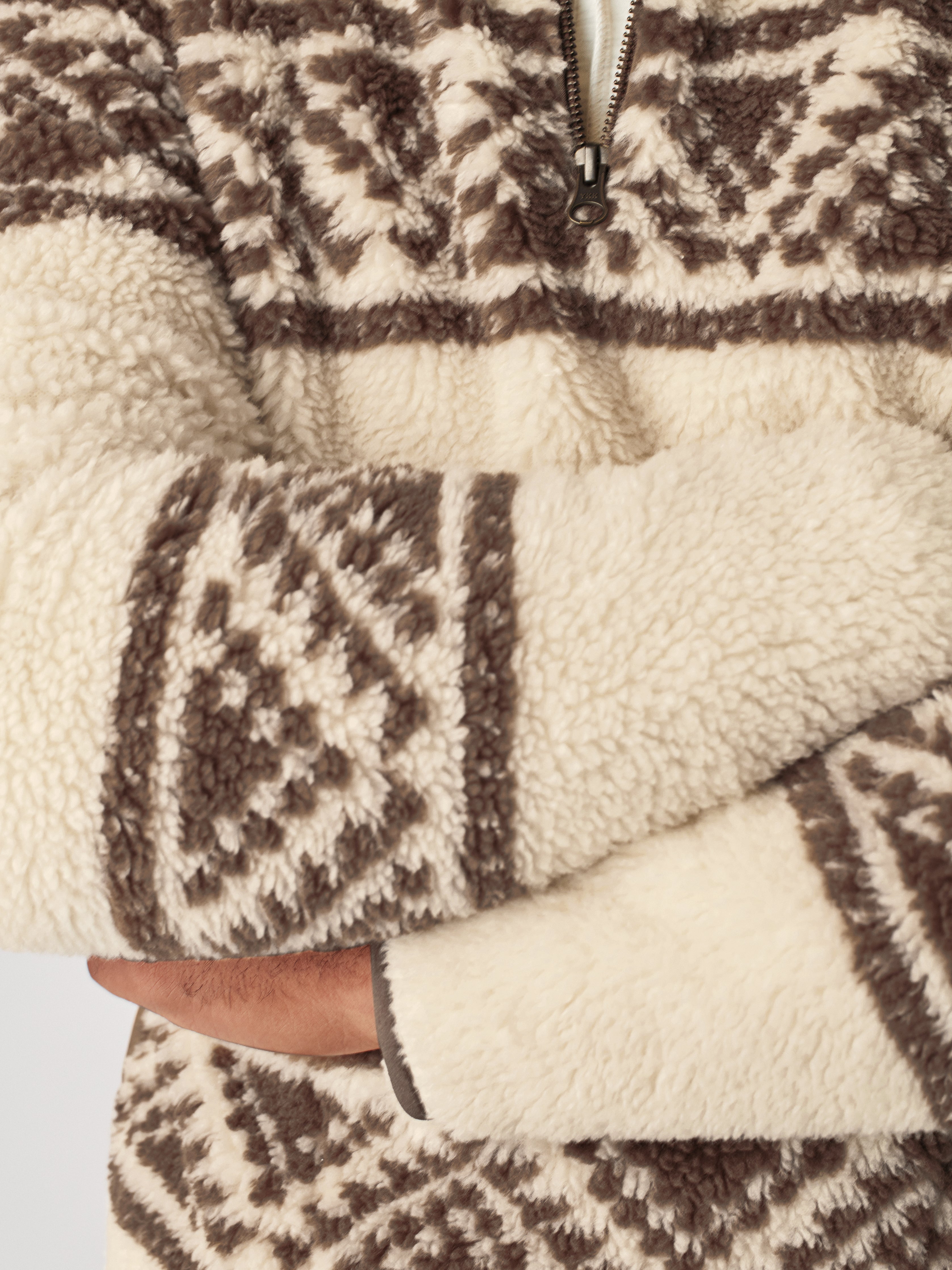 B.YELLOWTAIL X High Pile Fleece Pullover - Cedar Ridge