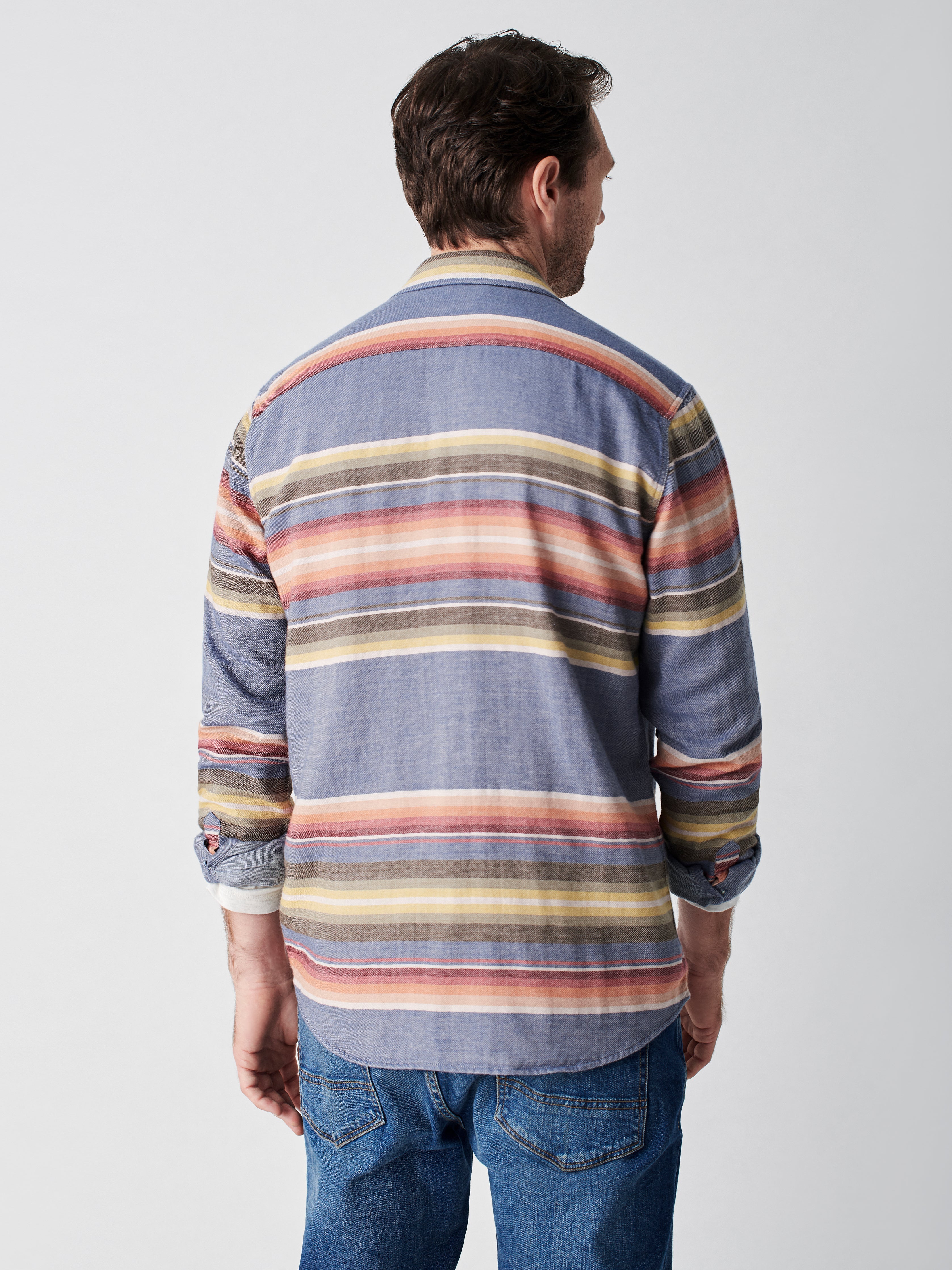 The Roadtrip Shirt - River Hills Stripe