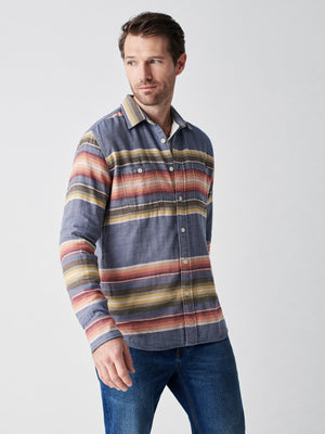 The Roadtrip Shirt - River Hills Stripe