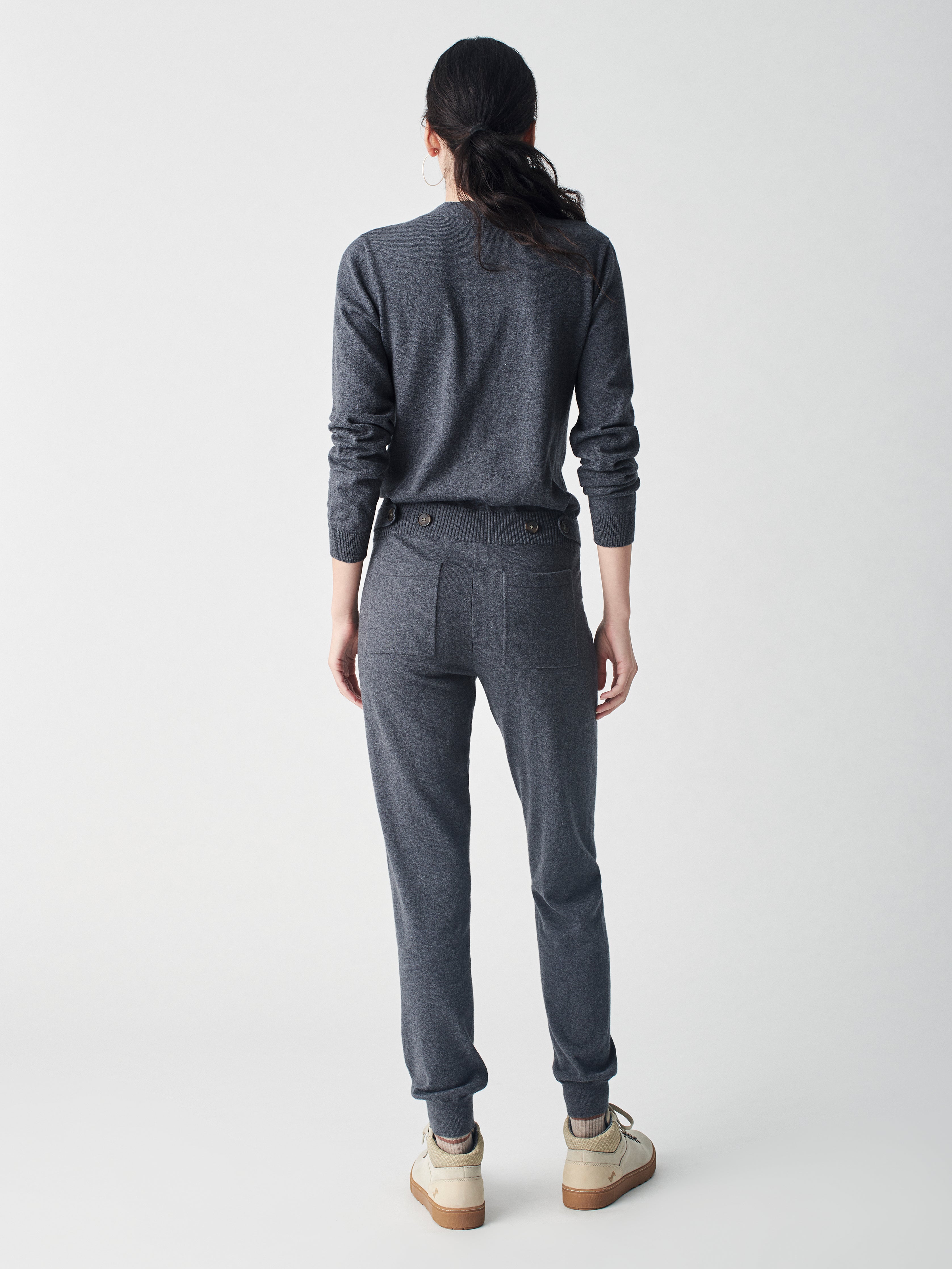 Mysa Sweater Jumpsuit - Lava