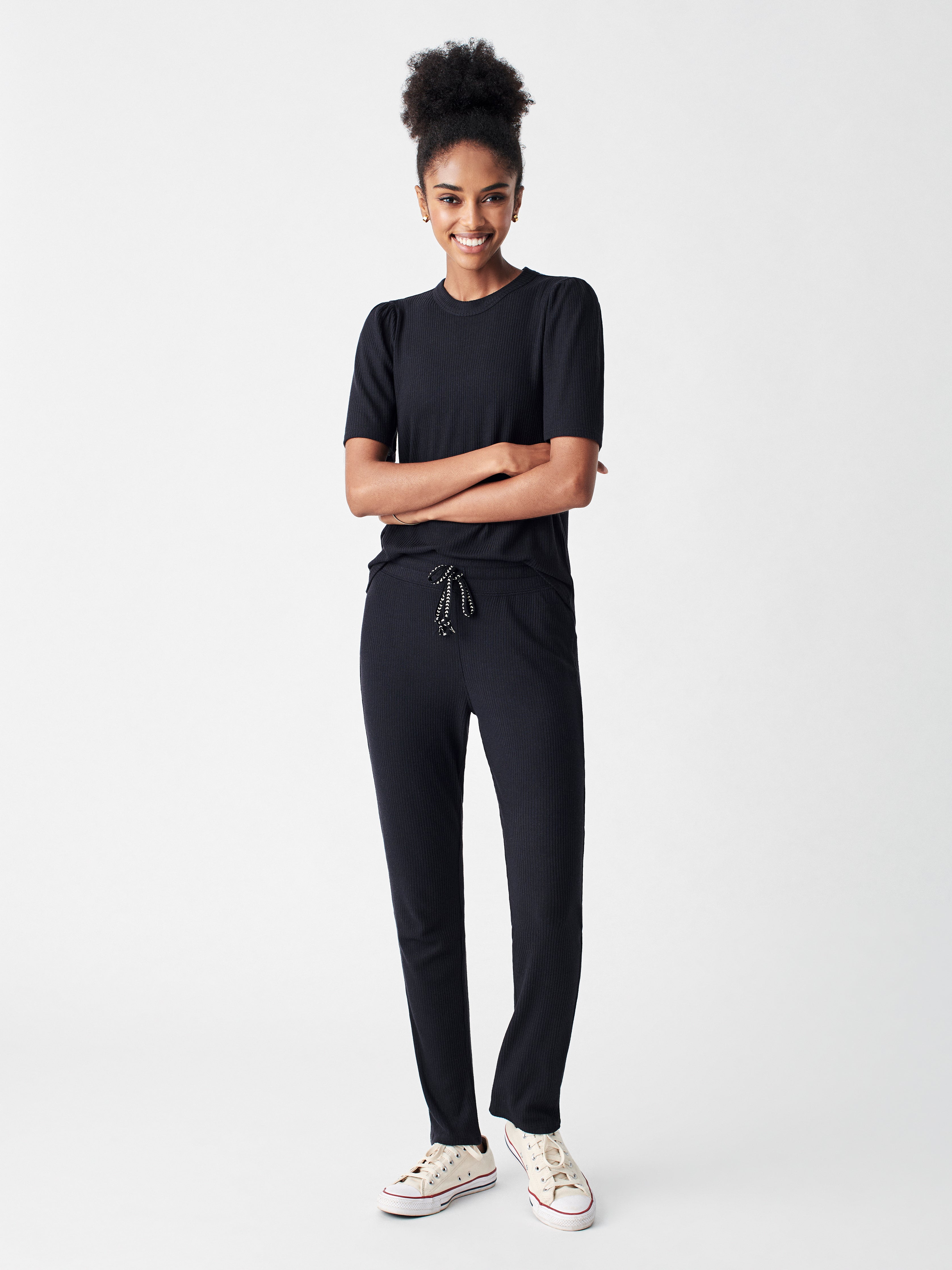 Legend™ Rib Riva Slim Pant - Black