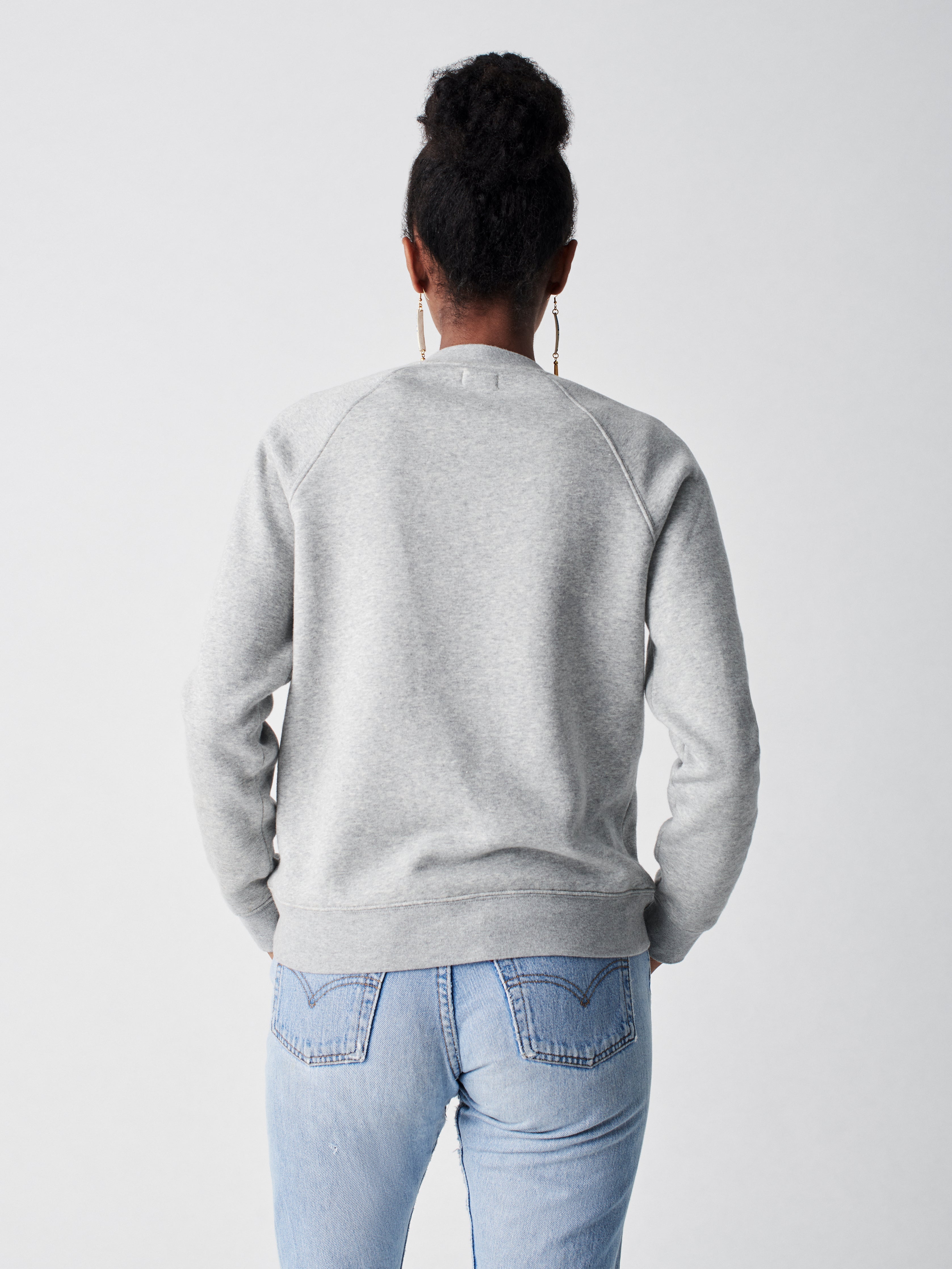 B.YELLOWTAIL X Love Terry Crew - Charcoal Heather