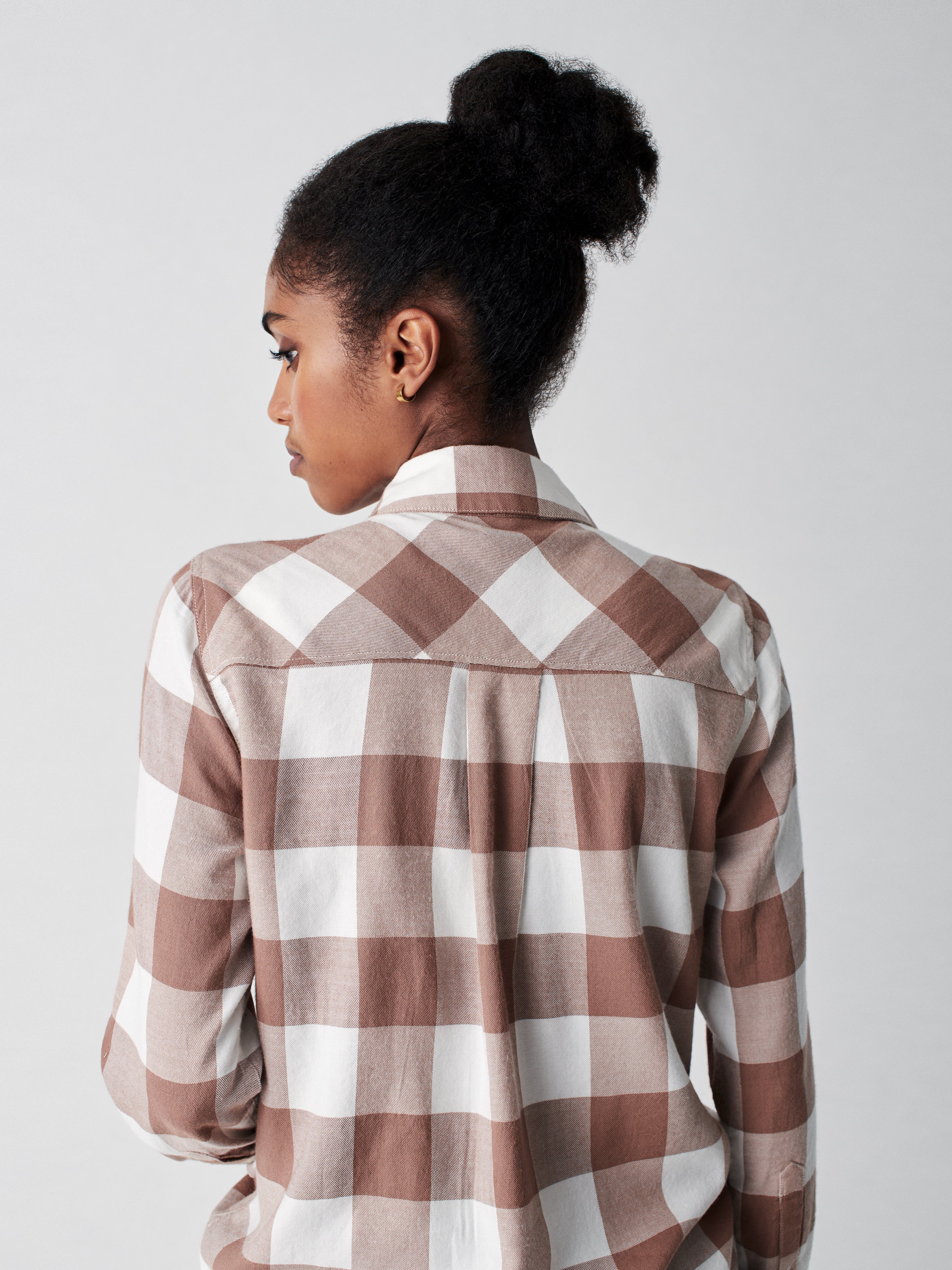 The Classic Day Shirt - Brownie Buffalo Check