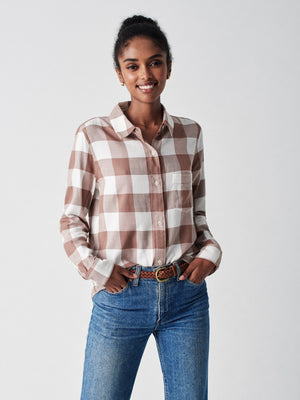 The Classic Day Shirt - Brownie Buffalo Check