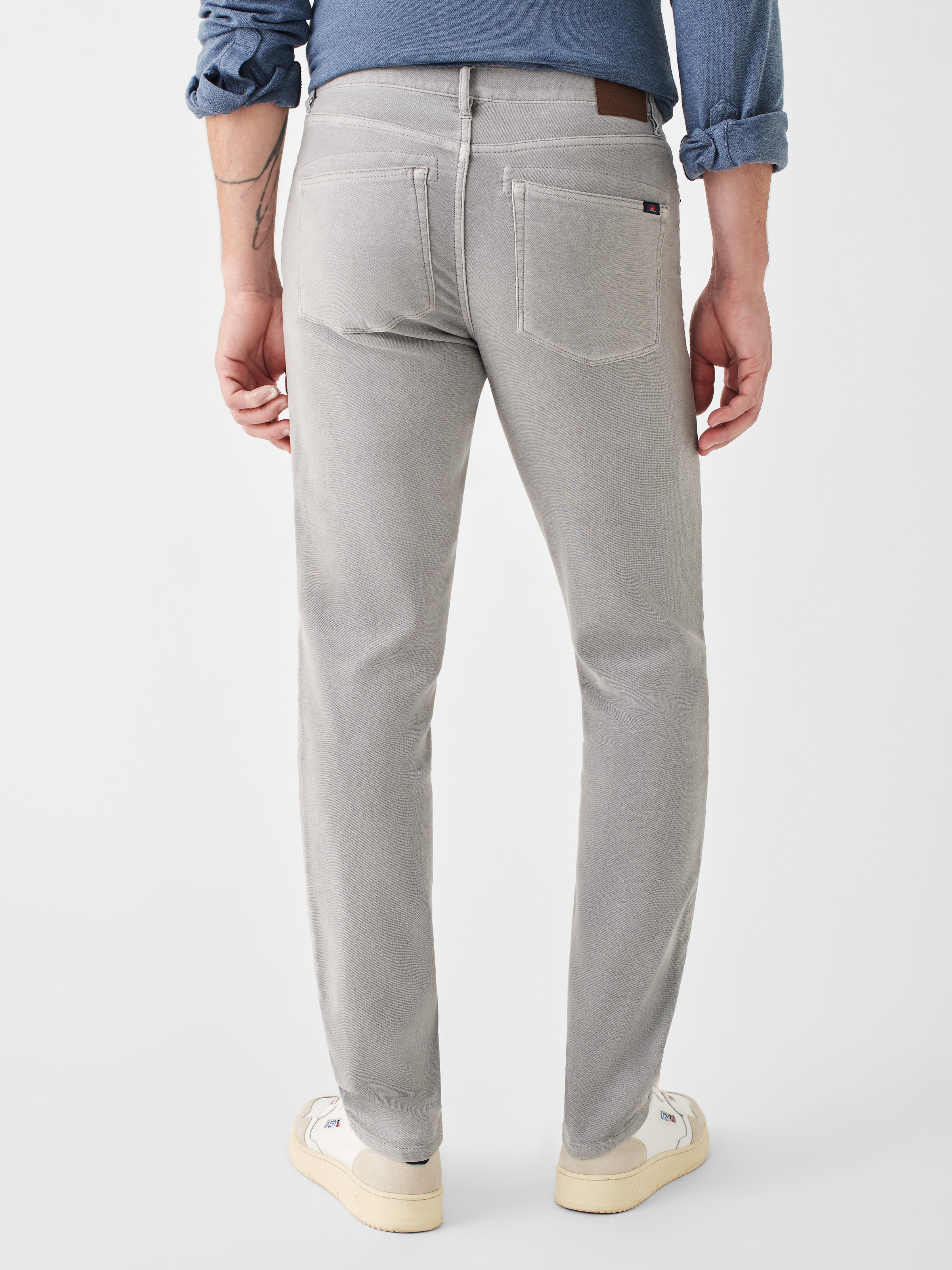Stretch Terry 5-Pocket (32" Inseam) - Iron