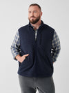 Epic Quilted Fleece Vest - Navy Melange