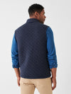 Epic Quilted Fleece Vest - Navy Melange