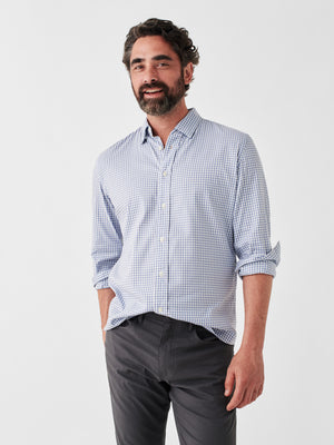 The Movement™ Shirt - Light Blue Gingham