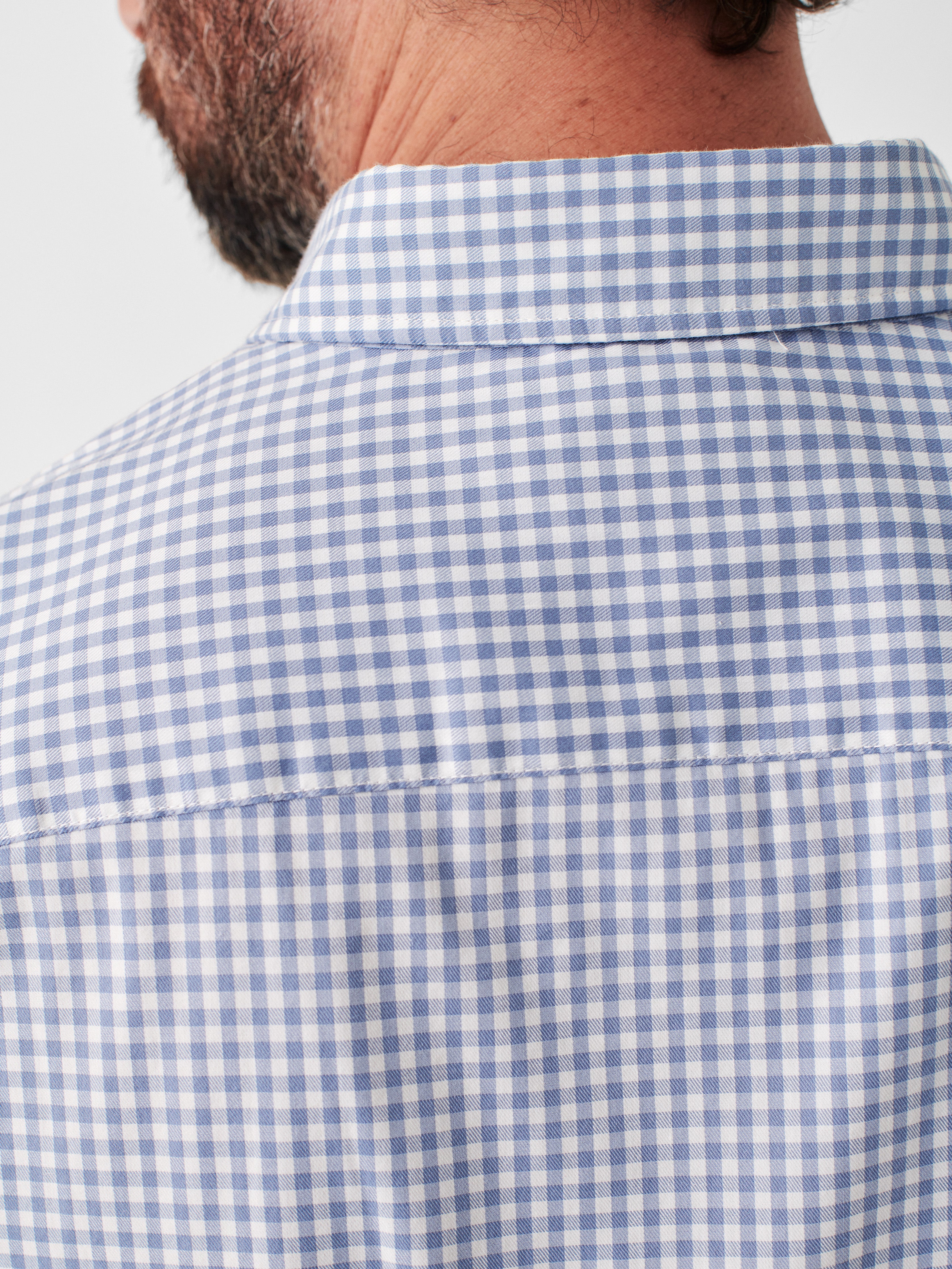 The Movement™ Shirt - Light Blue Gingham