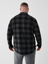 *SEPT* Legend™ Sweater Shirt - Charcoal Black Buffalo