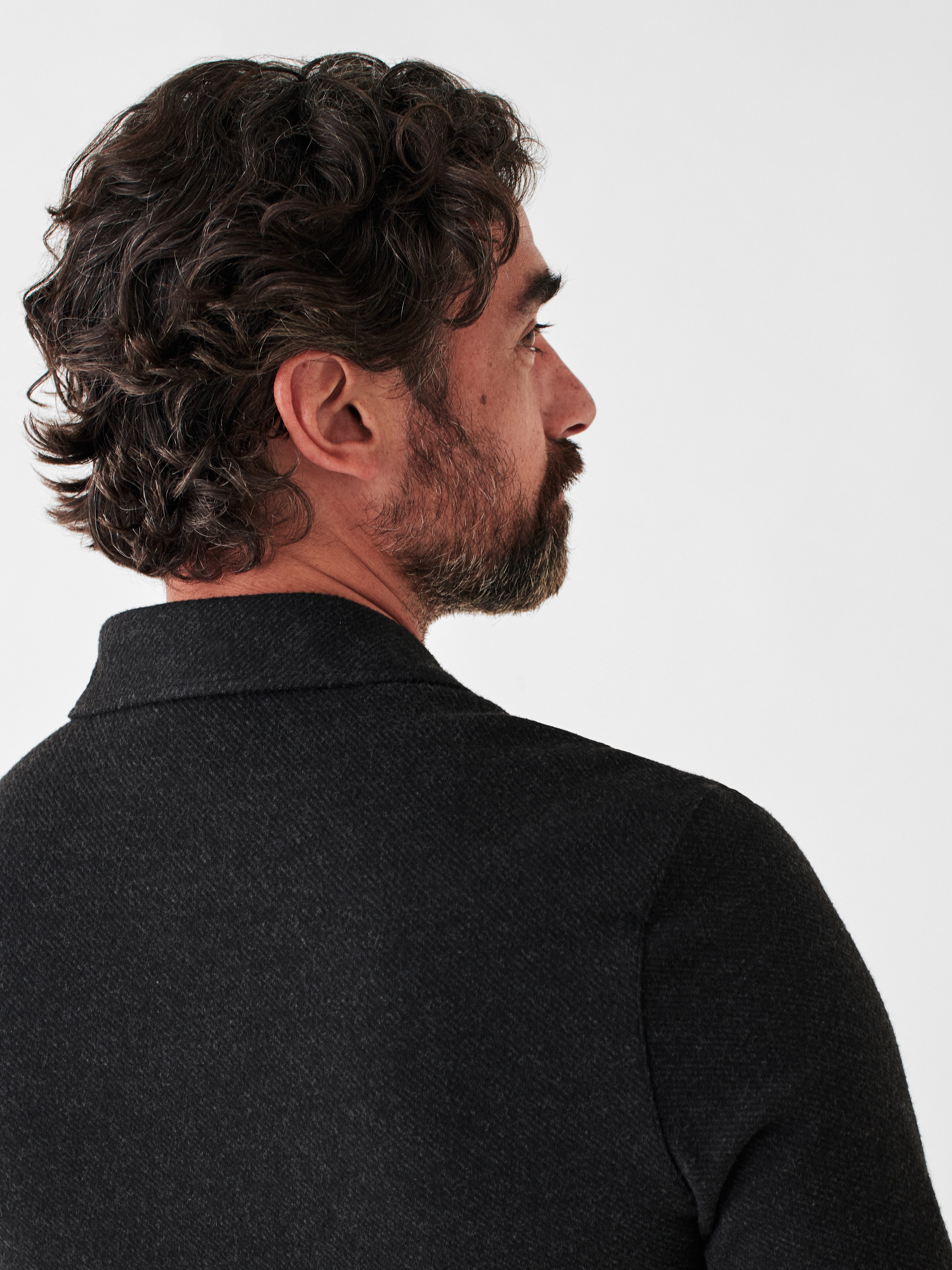 Legend™ Sweater Shirt - Heathered Black Twill