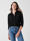 Legend™ Sweater Shirt - Heathered Black Twill