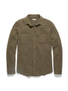 Legend™ Sweater Shirt - Olive Melange Twill