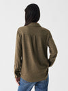 Legend™ Sweater Shirt - Olive Melange Twill